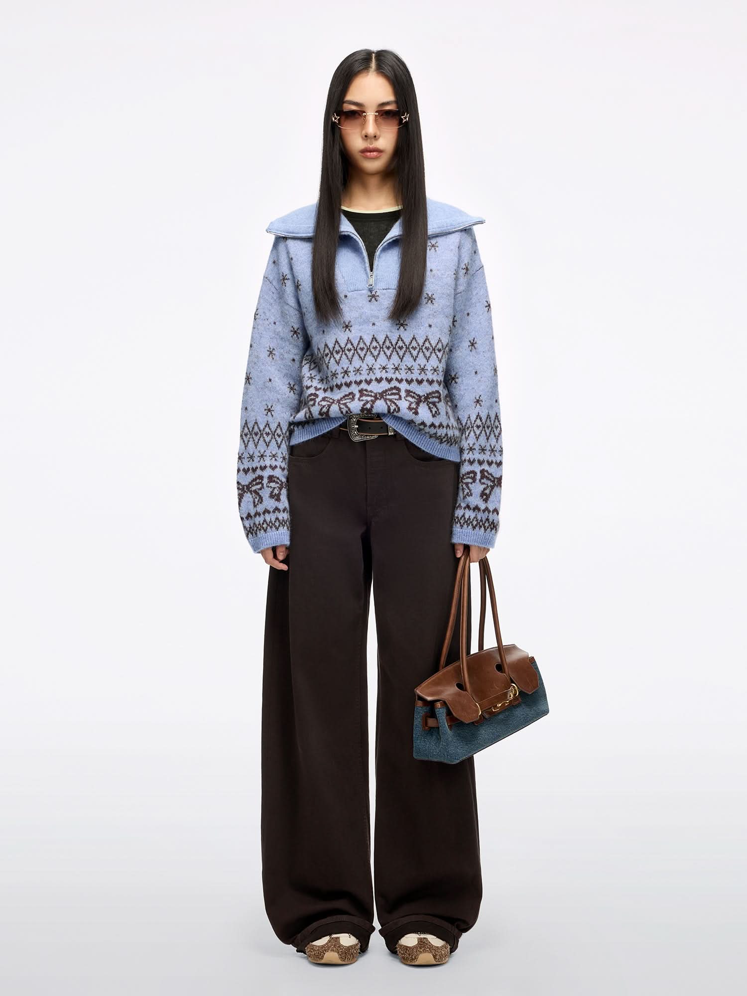 Alpaca-Blend Knit Sweater - Image 4