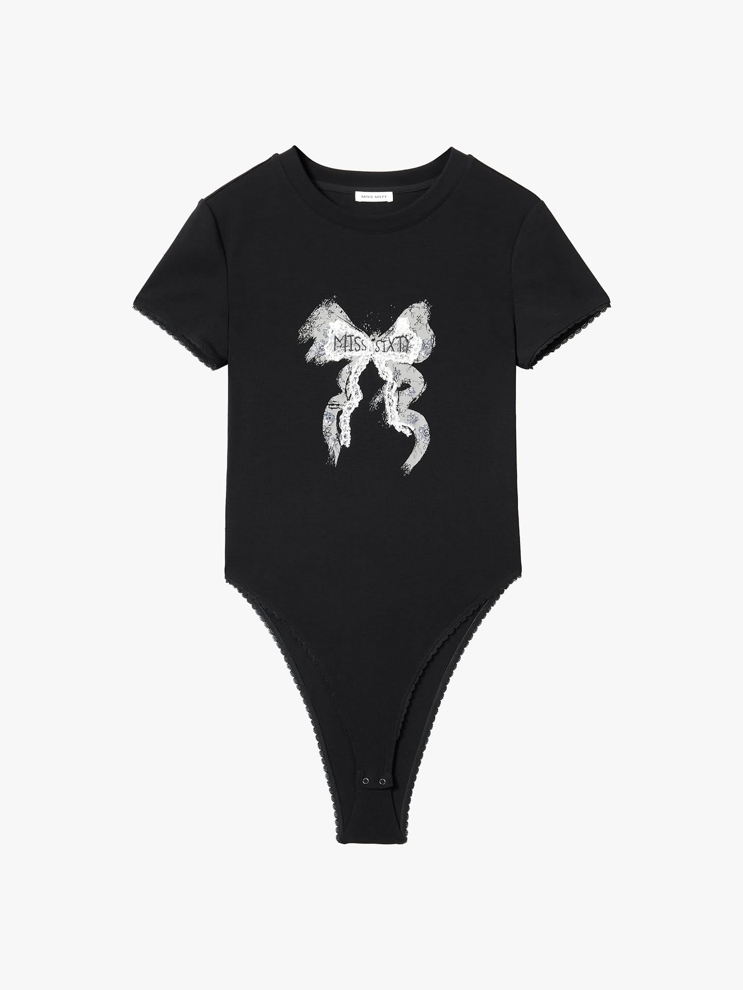 Beaded Bow Bodysuit - Image 5