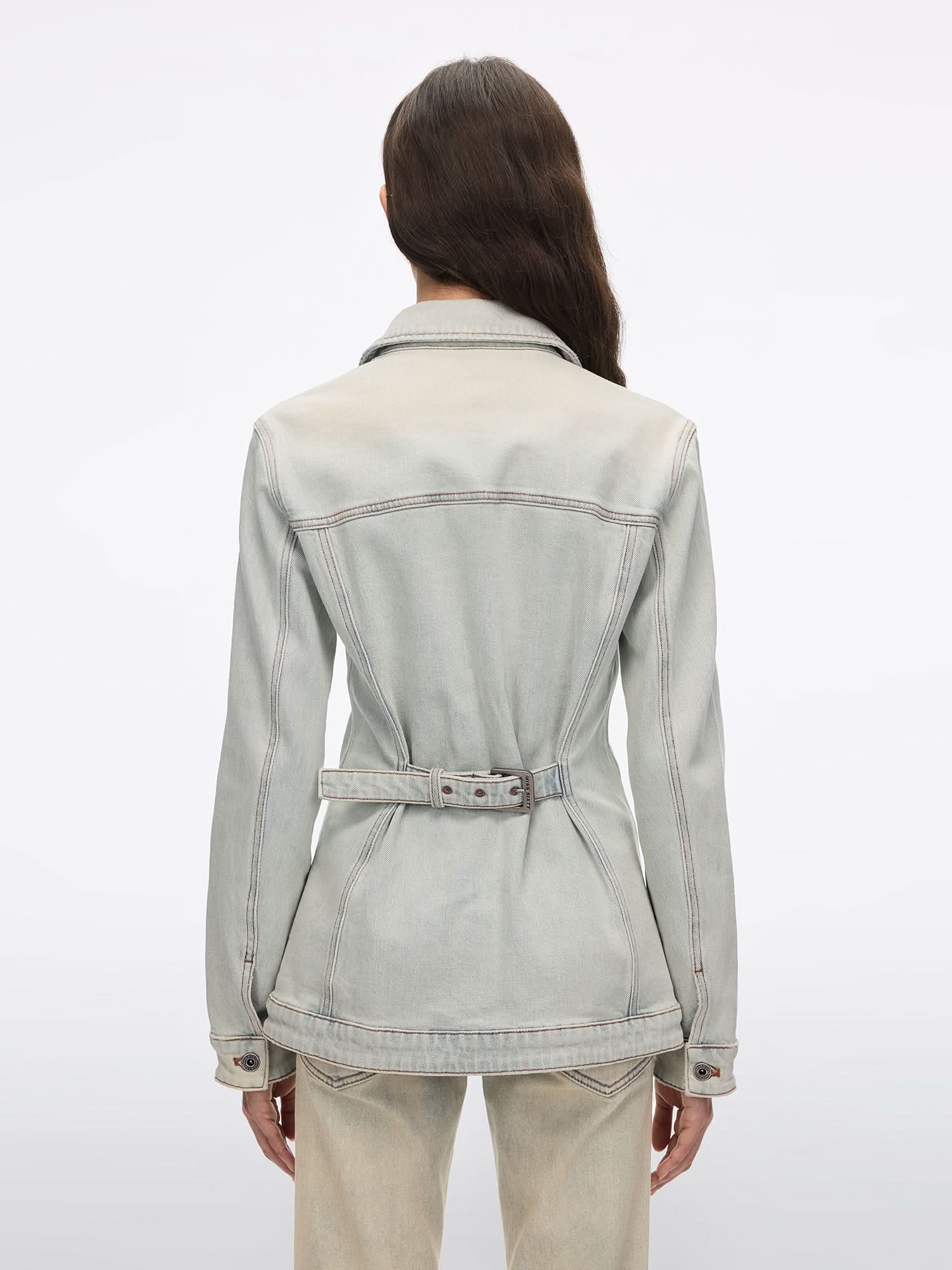 Beaded Denim Shirt - Image 2