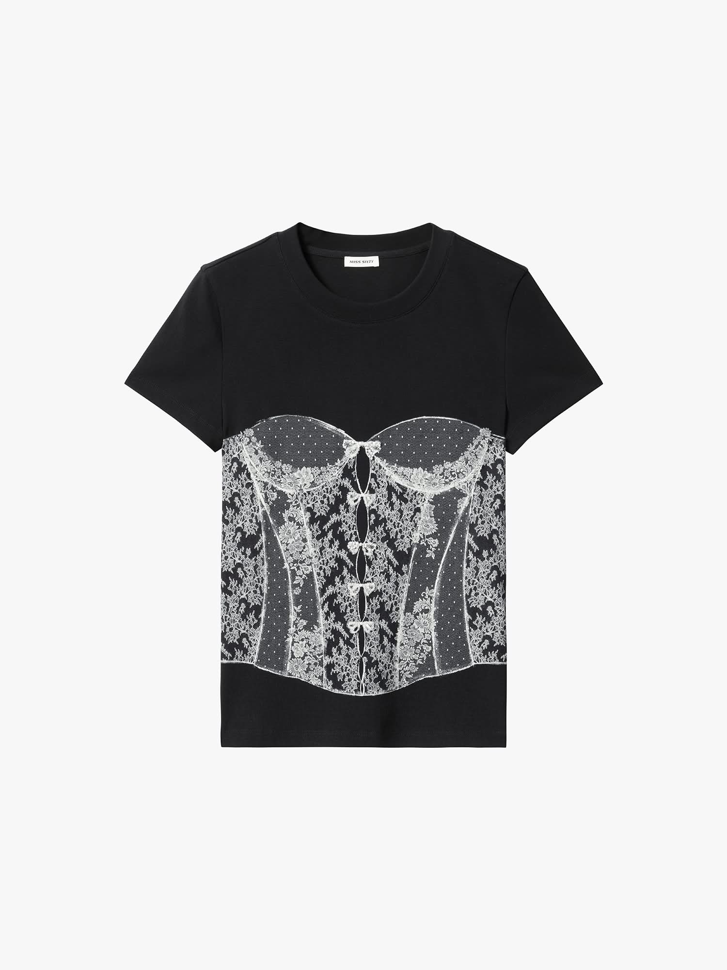 Beaded Graphic T-Shirt - Image 5