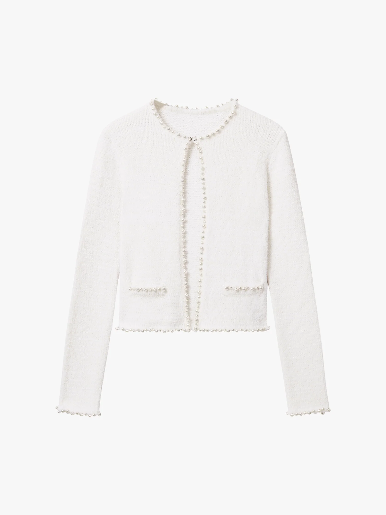 Beaded Knit Cardigan - Image 5
