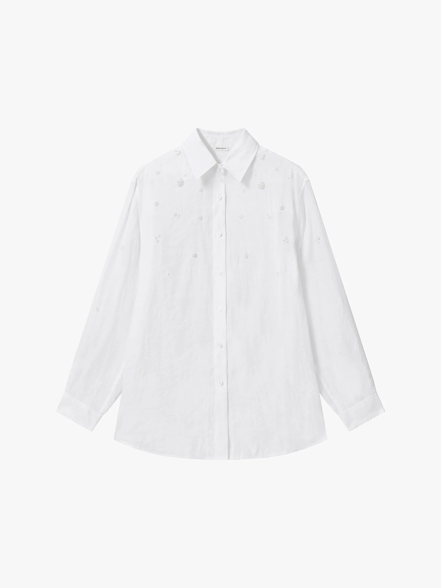 Beaded Linen Shirt - Image 5