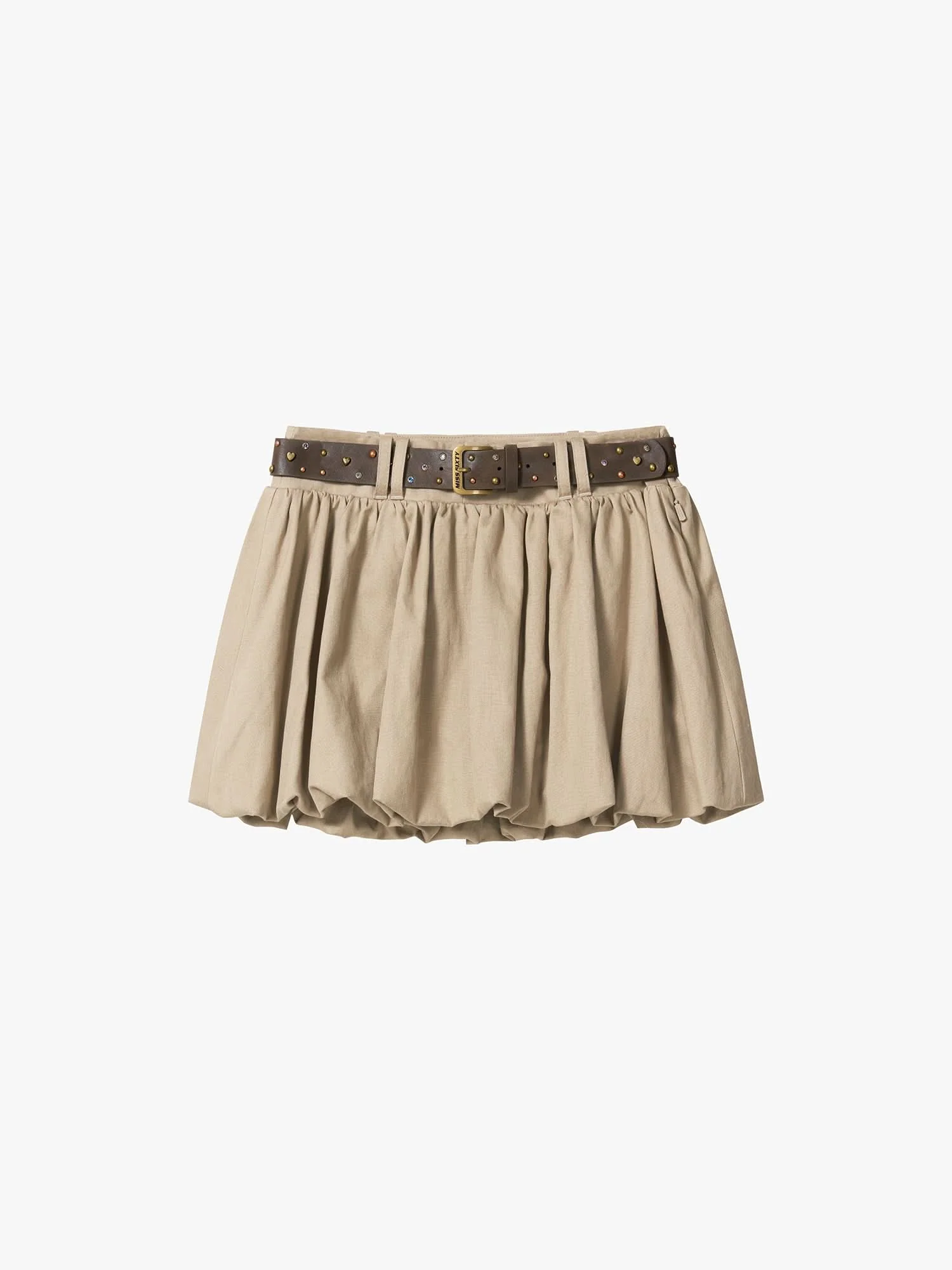 Belted Tulip Mini Skirt - Image 5