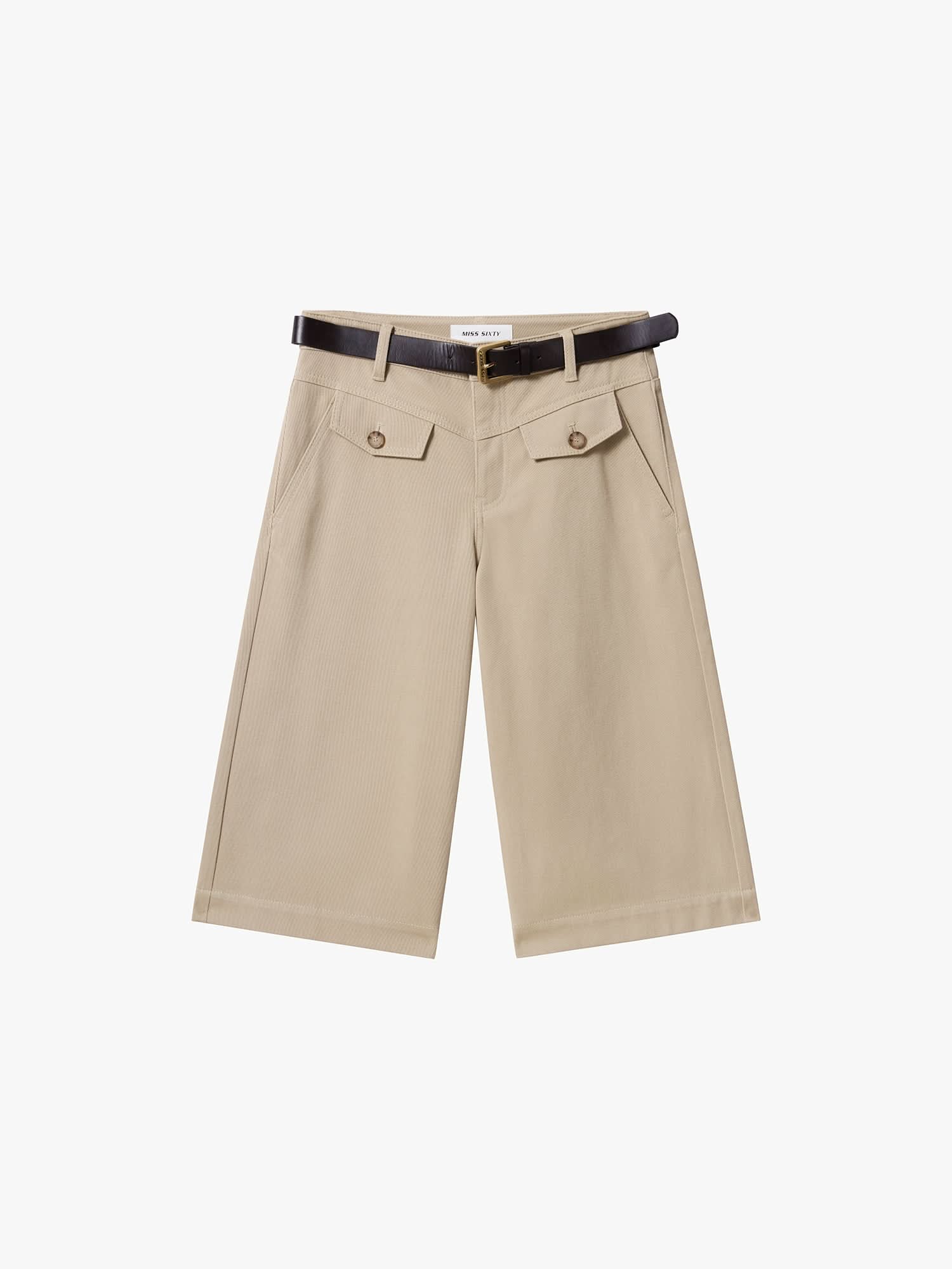 Bermuda Shorts with Belt - Image 5