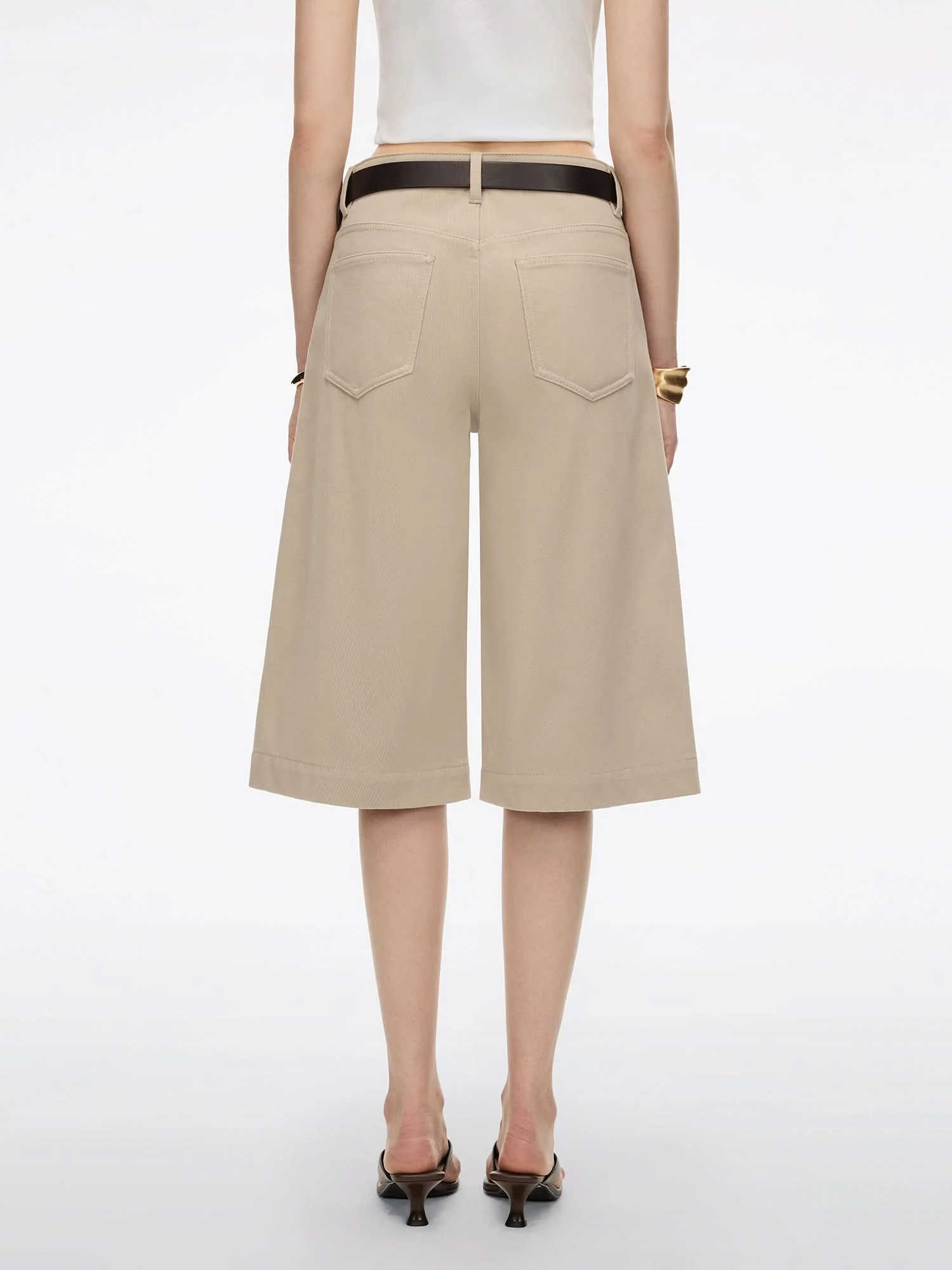 Bermuda Shorts with Belt - Image 3