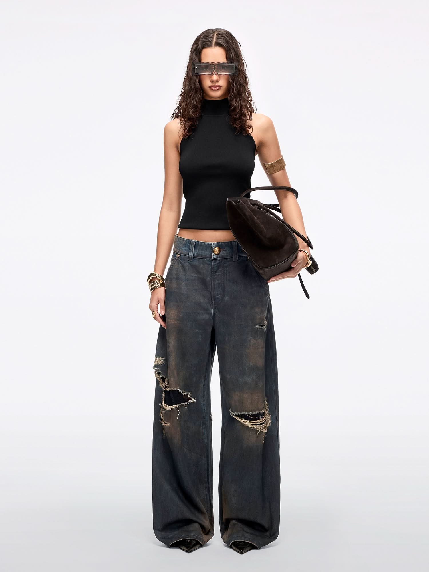 Cutout Shoulder Knitwear - Image 9
