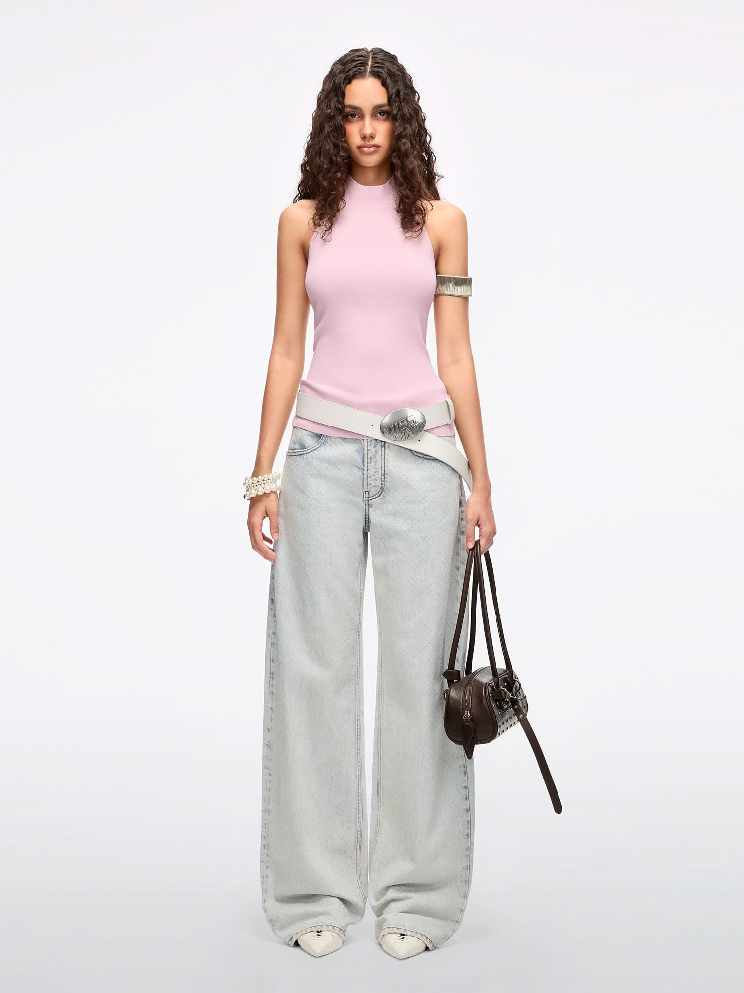 Cutout Shoulder Knitwear - Image 4