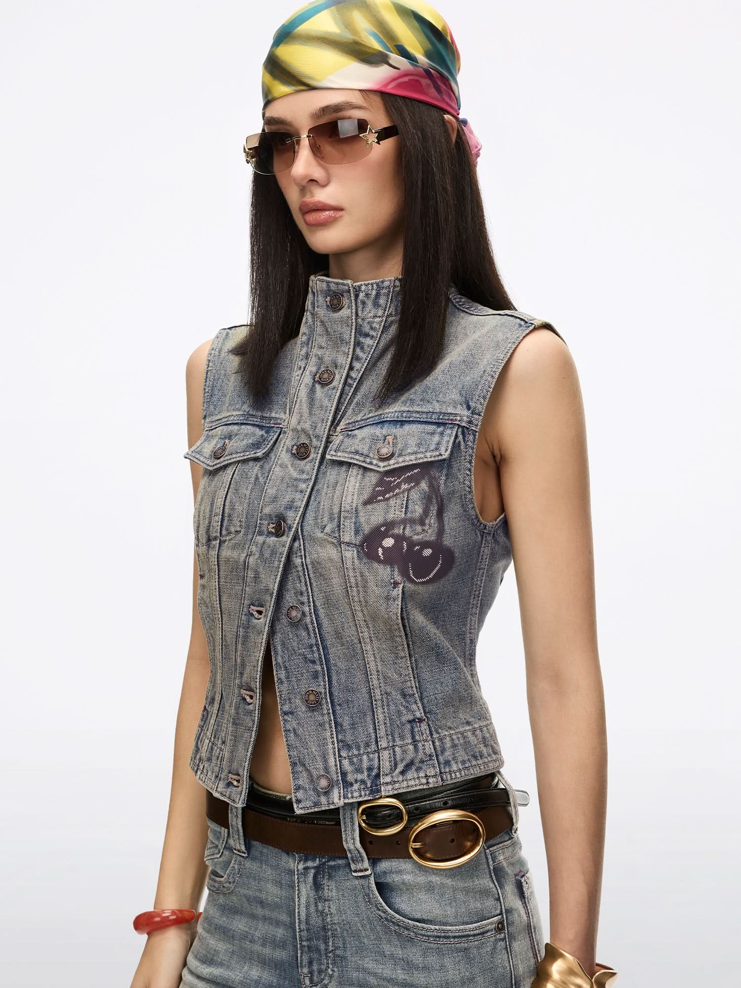 Denim Vest - Image 3