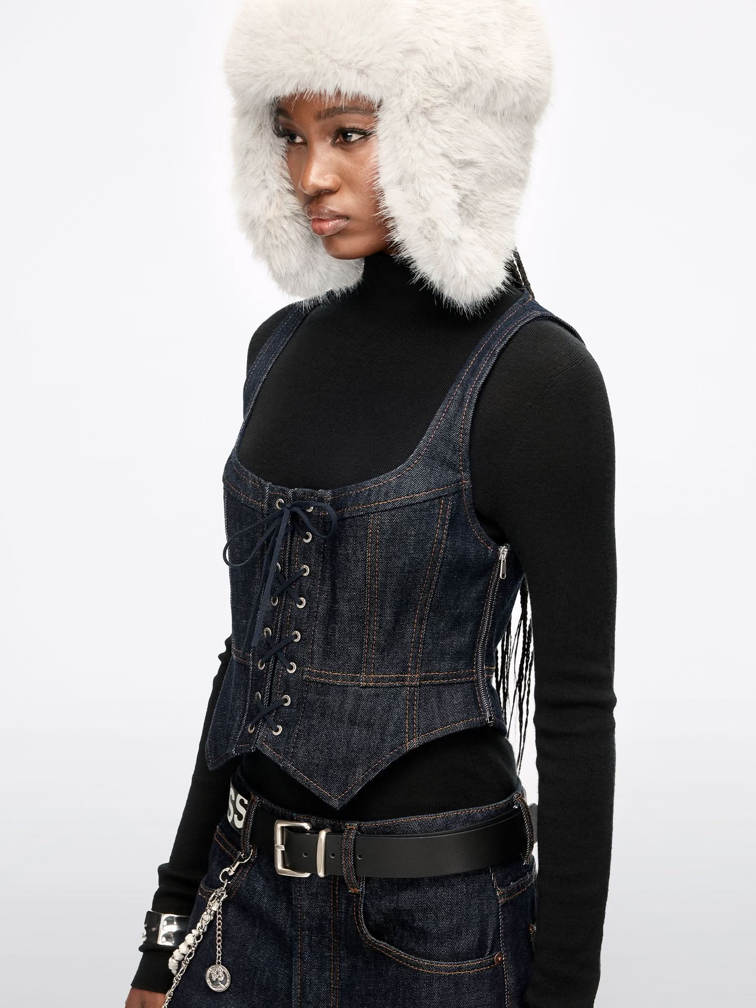 Denim Vest - Image 3