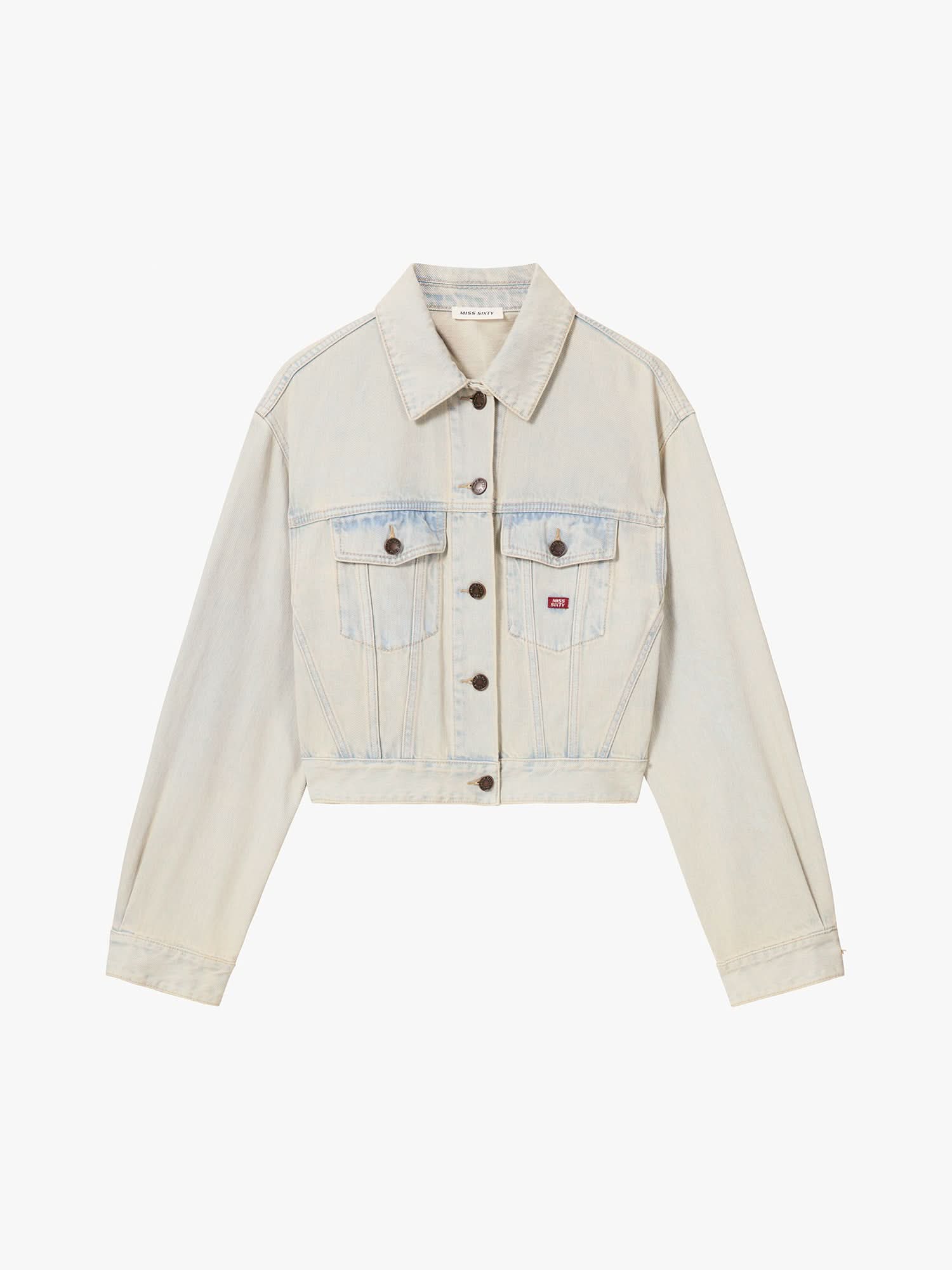 Distressed Denim Jacket - Image 5