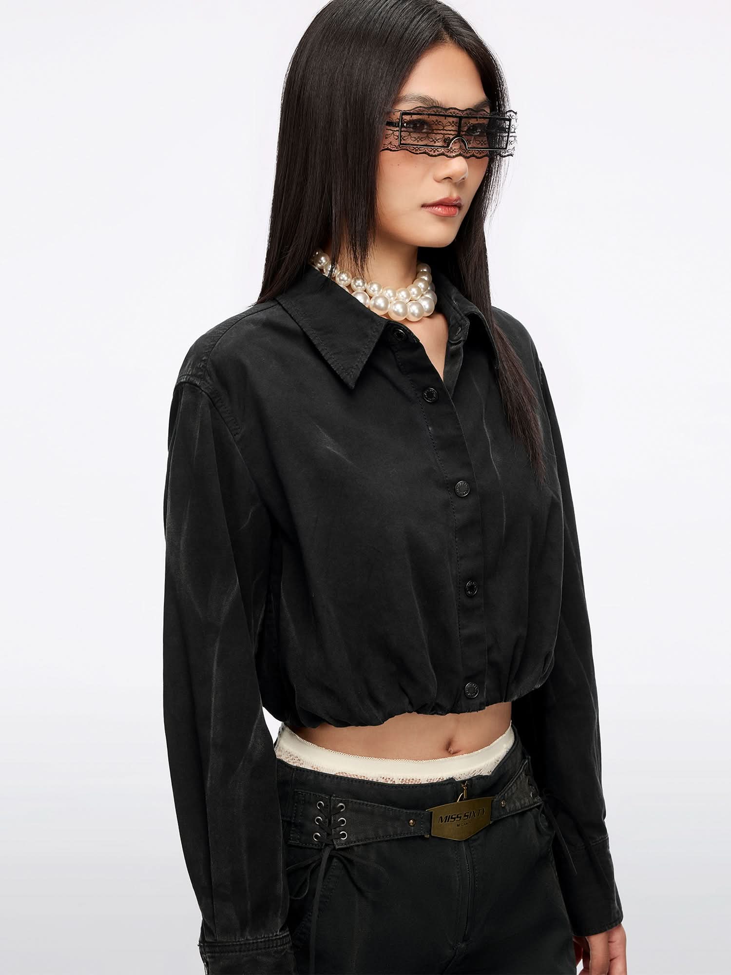 Distressed Denim Shirt - Image 3