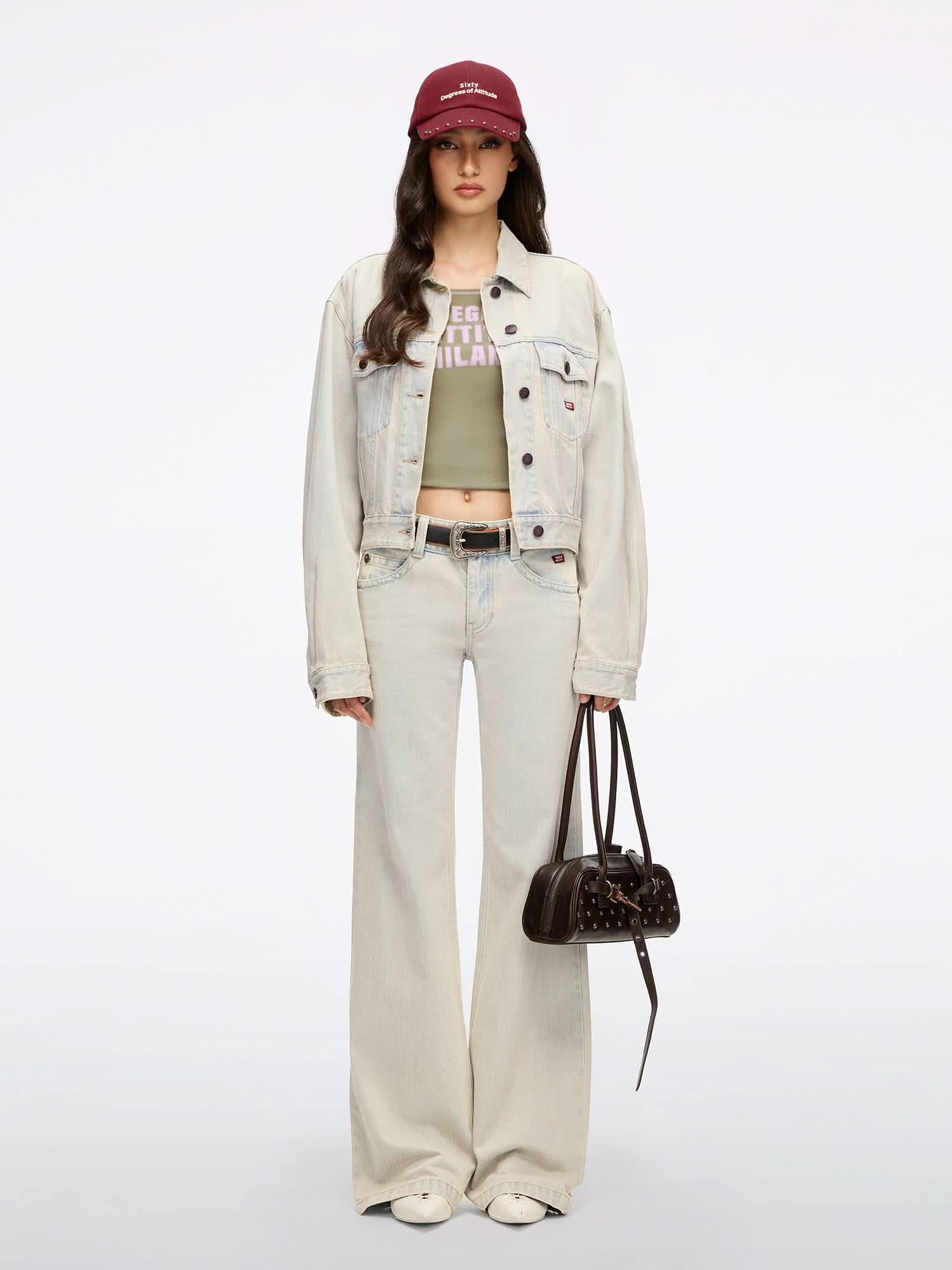 Distressed Flared Jeans - Image 2