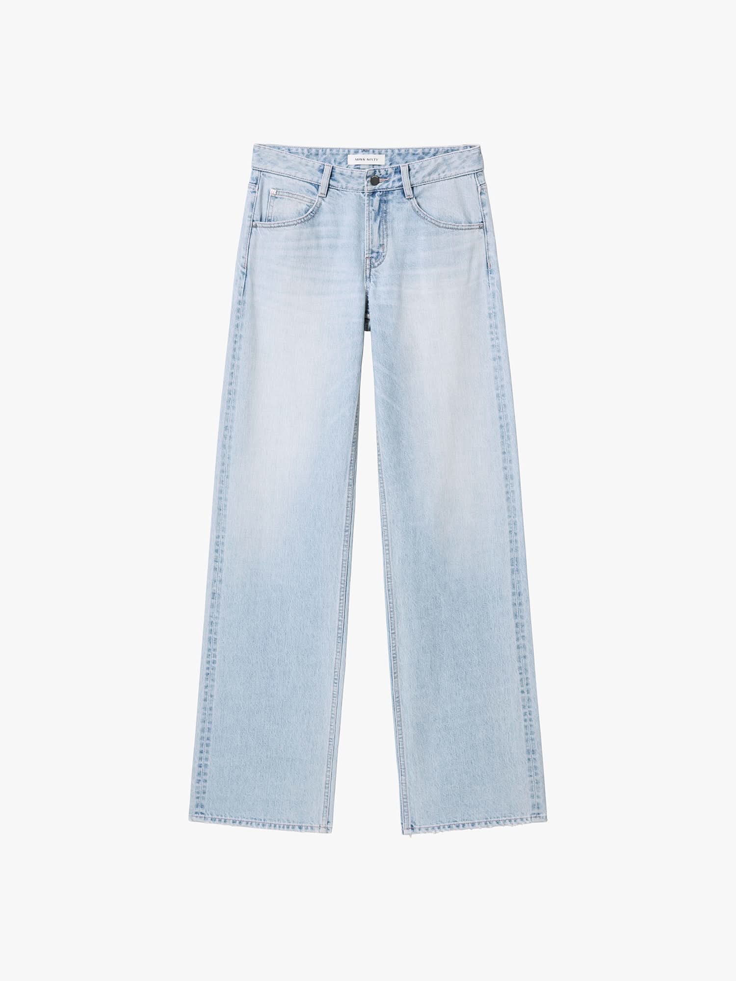Distressed Straight-Leg Jeans - Image 5