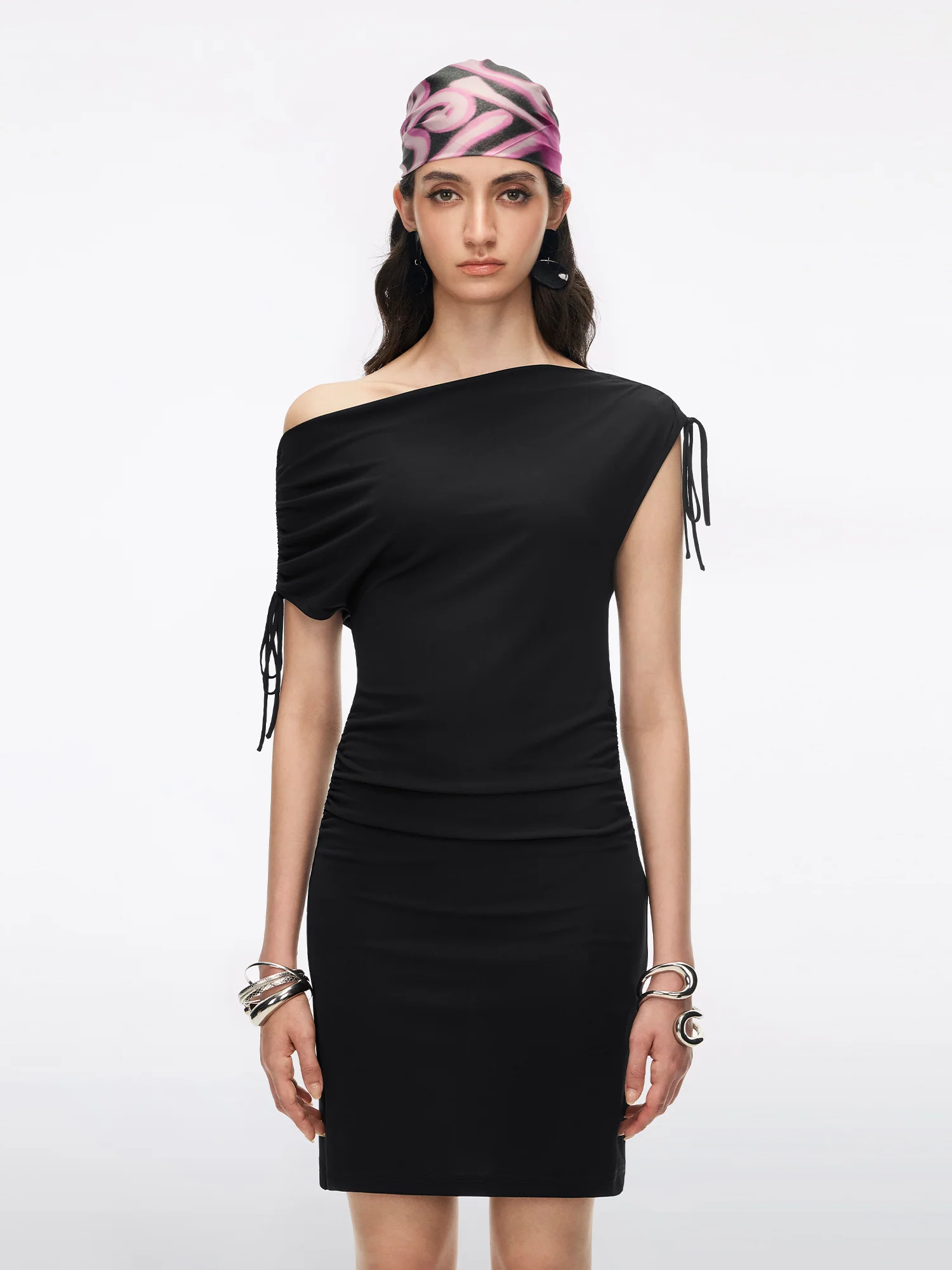 Drawstring Dress