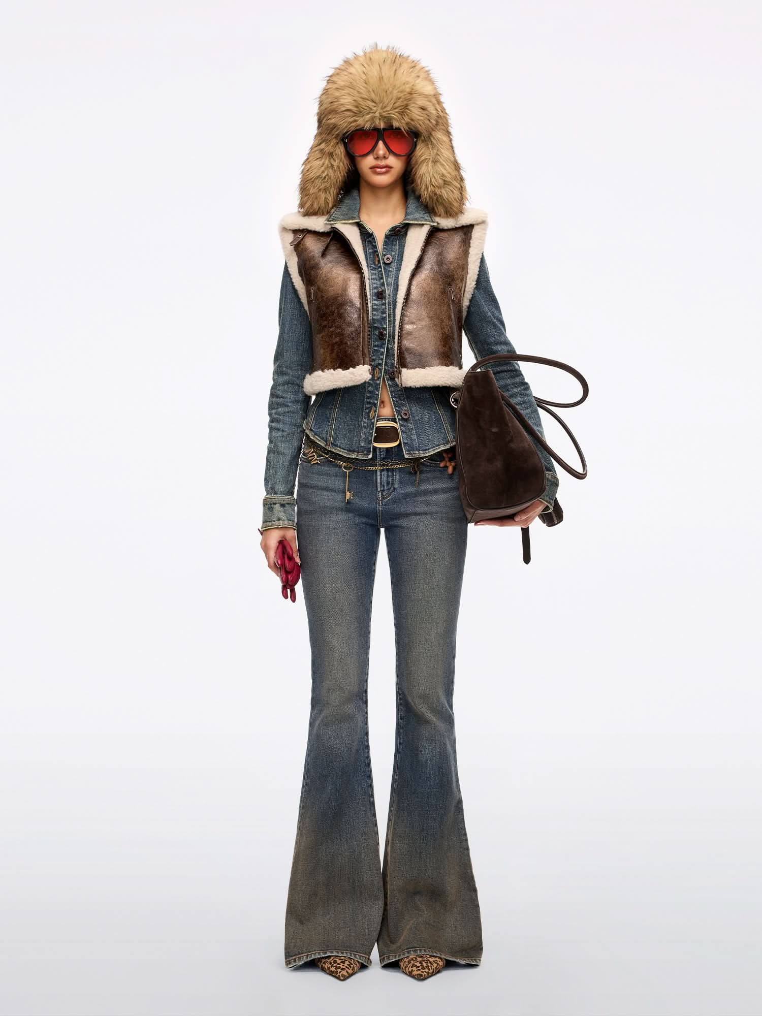 Eco-Friendly Faux Fur Vest - Image 5