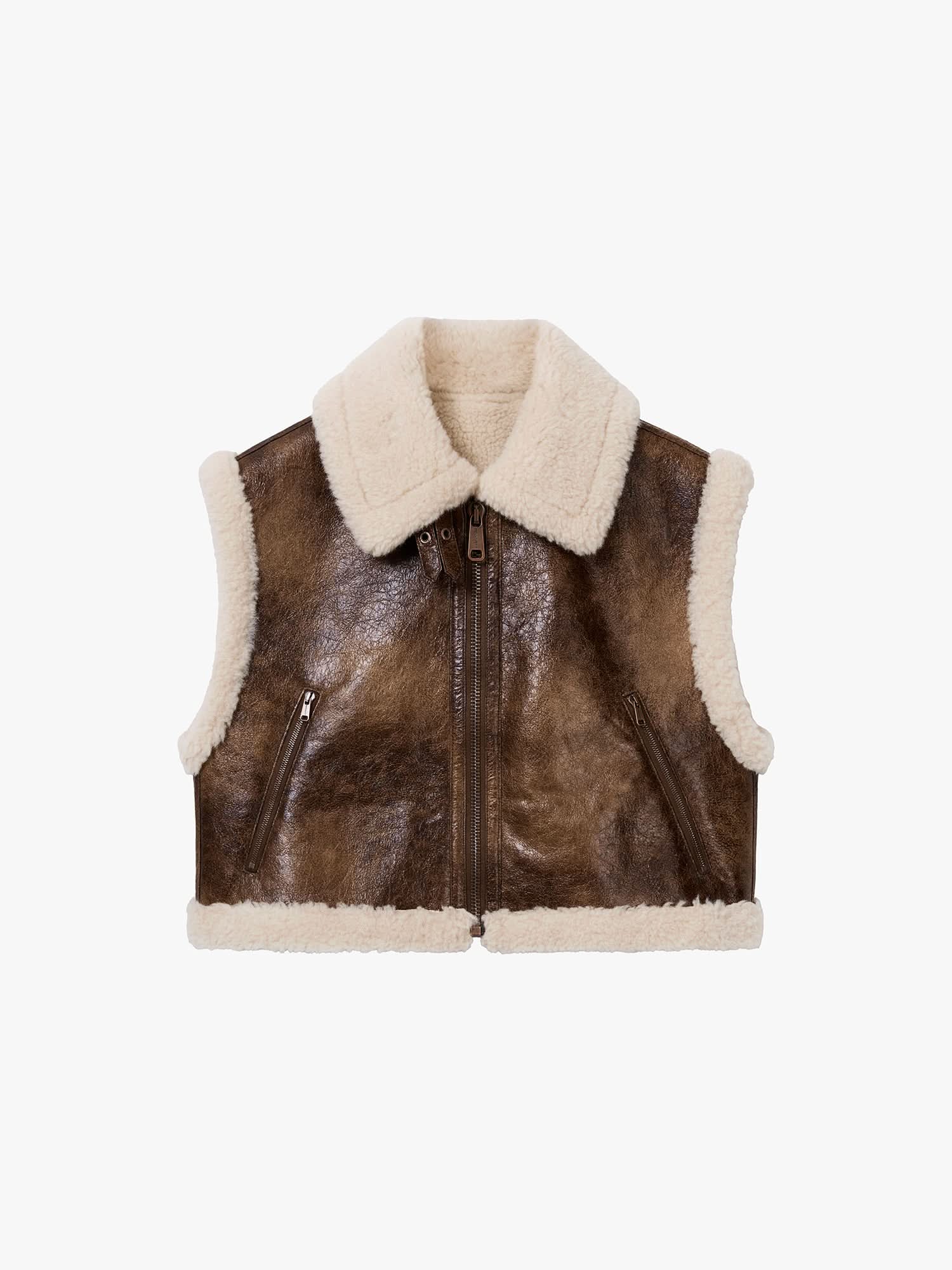 Eco-Friendly Faux Fur Vest - Image 6
