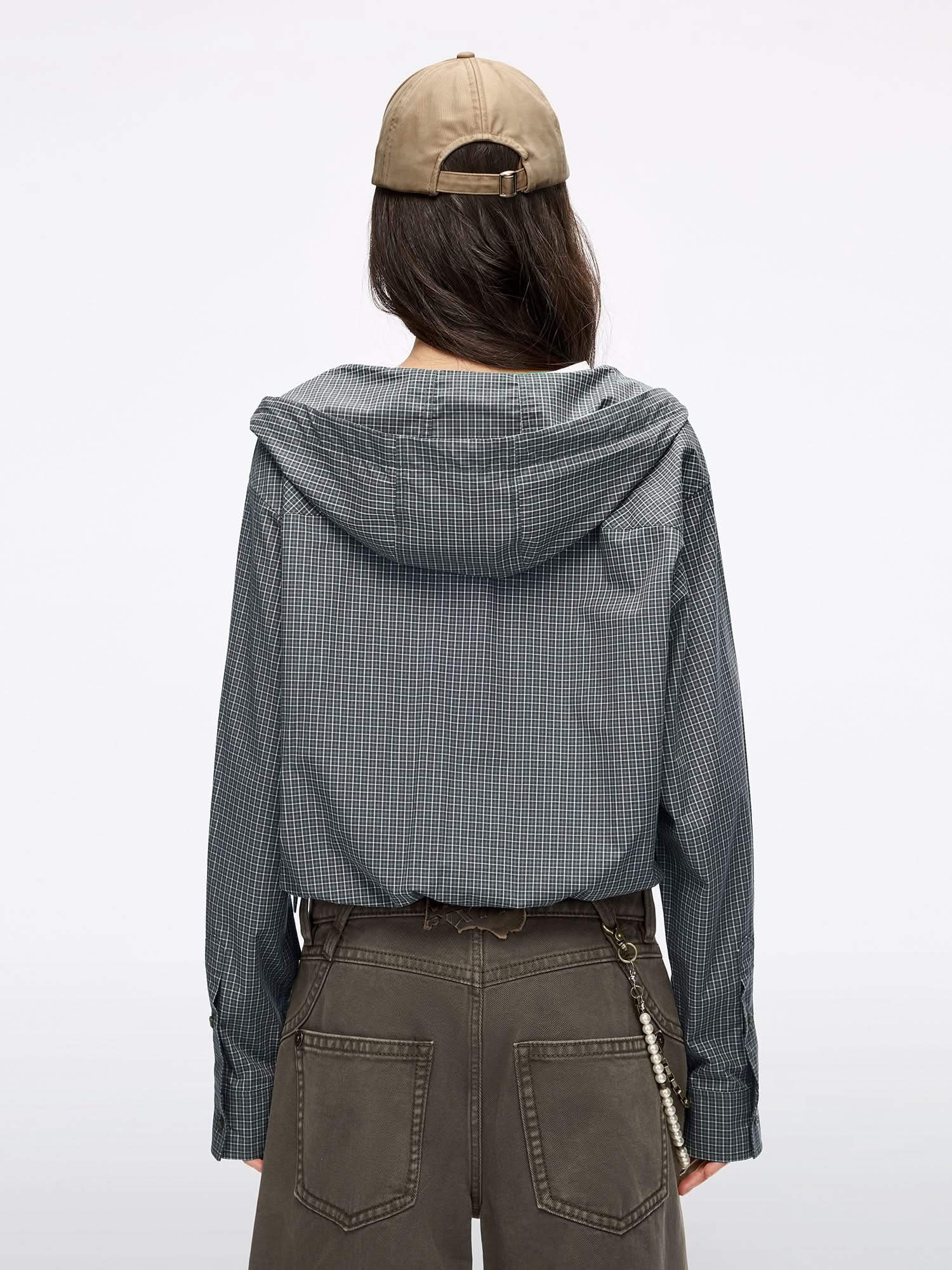 Embroidered Hooded Shirt - Image 2