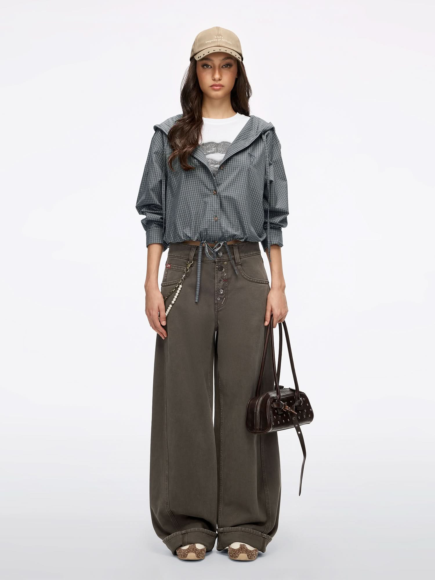 Embroidered Hooded Shirt - Image 4