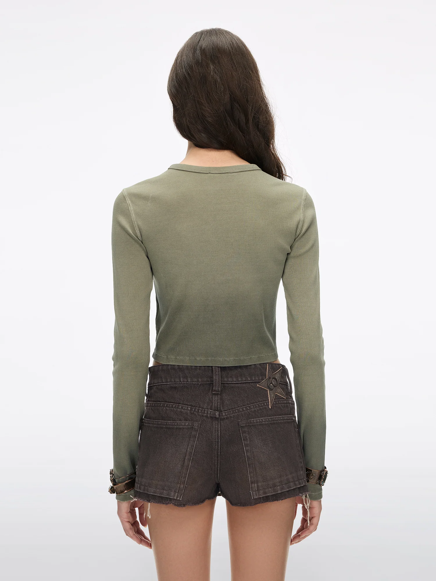 Faded Patchwork T-Shirt - Image 2