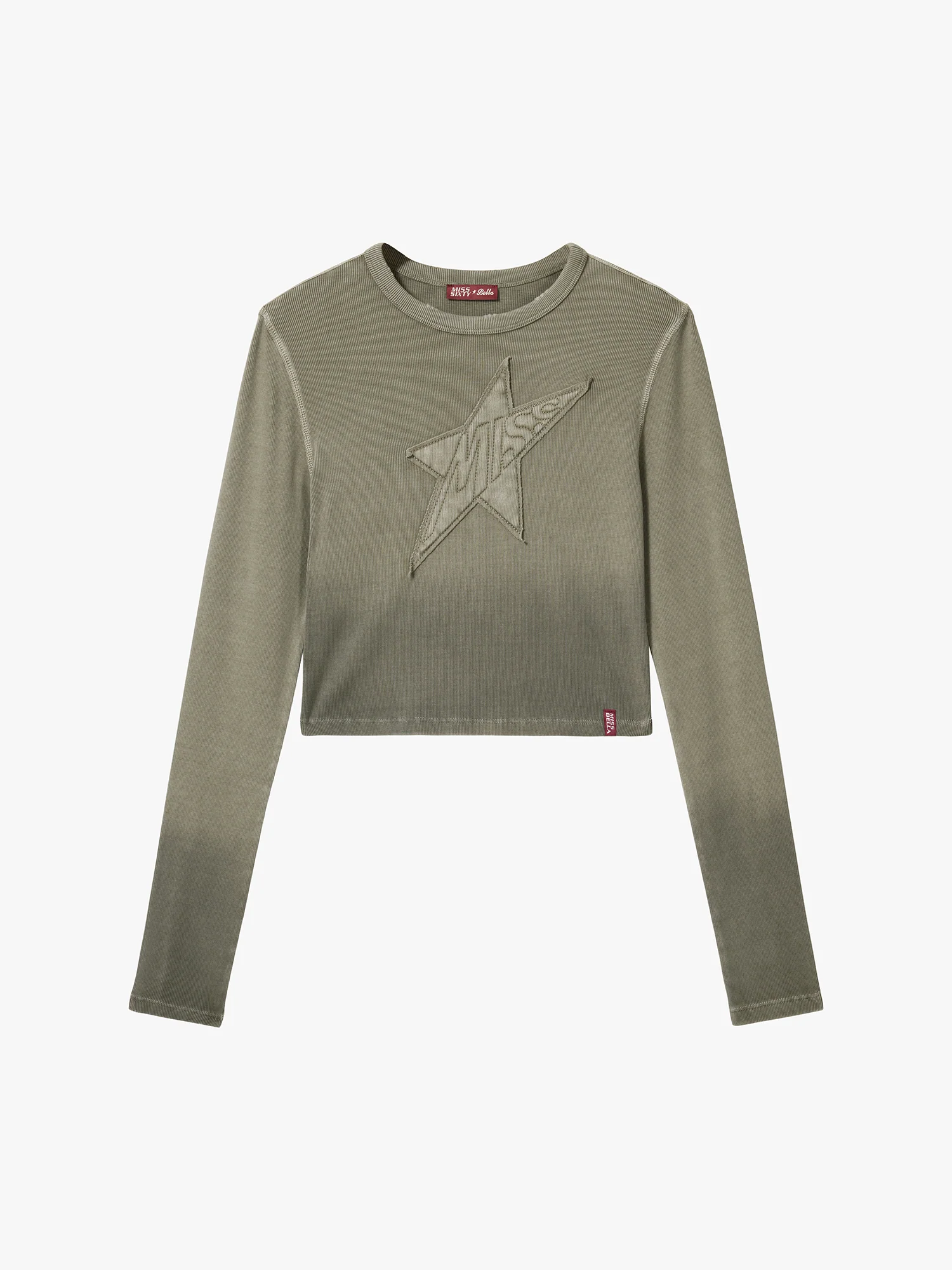 Faded Patchwork T-Shirt - Image 5