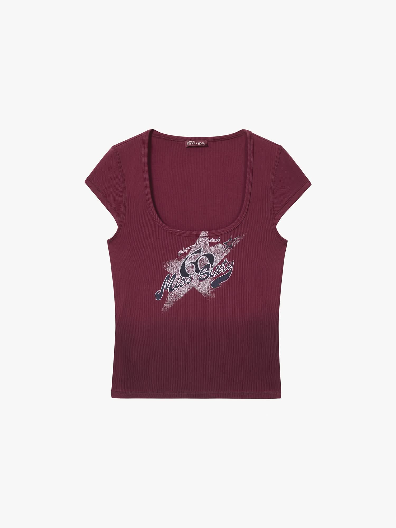 Faded Print T-Shirt - Image 5