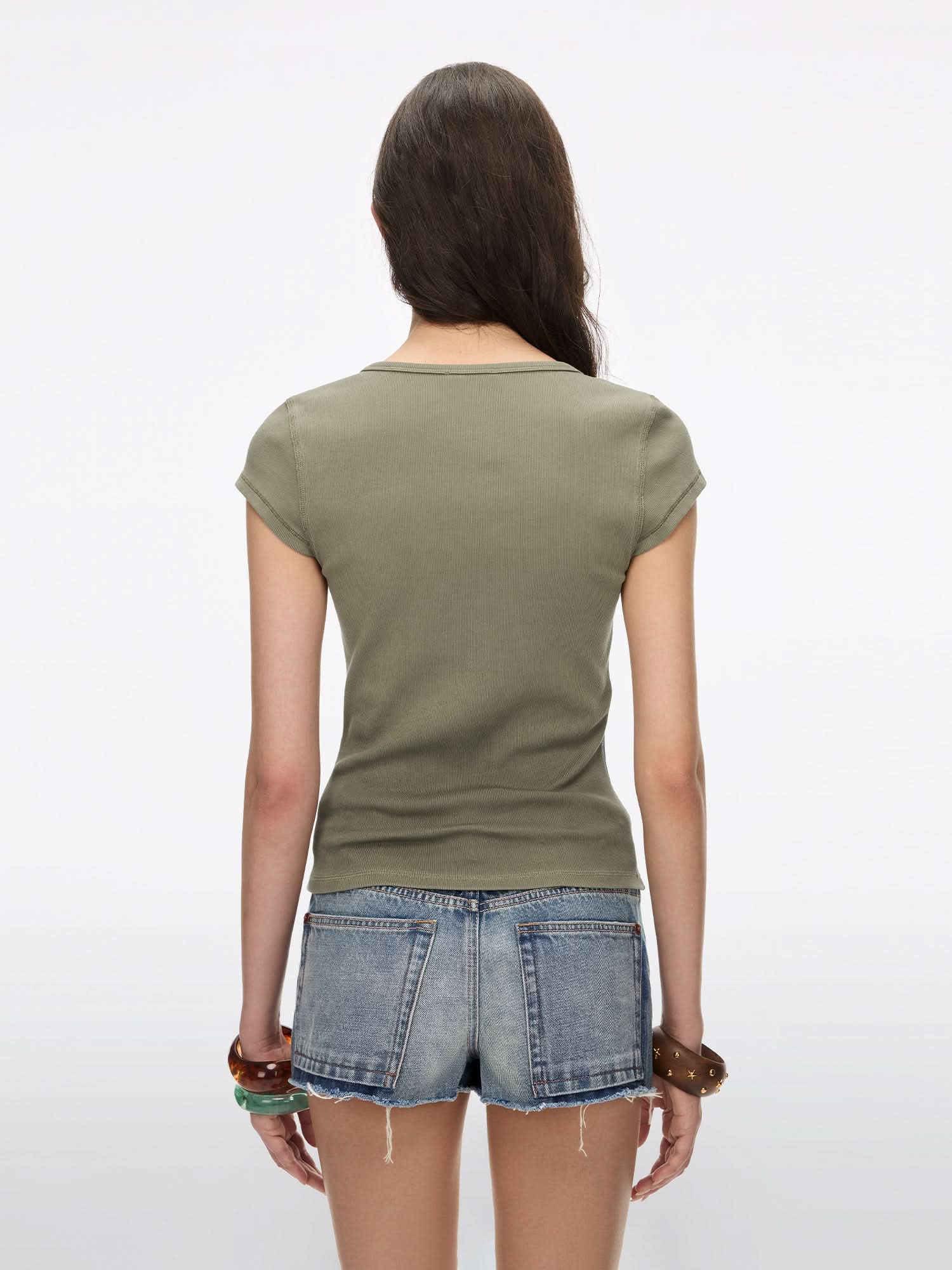 Faded Print T-Shirt - Image 7