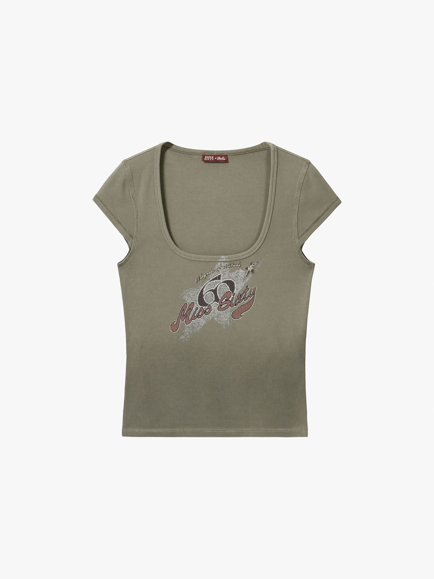 Faded Print T-Shirt - Image 10