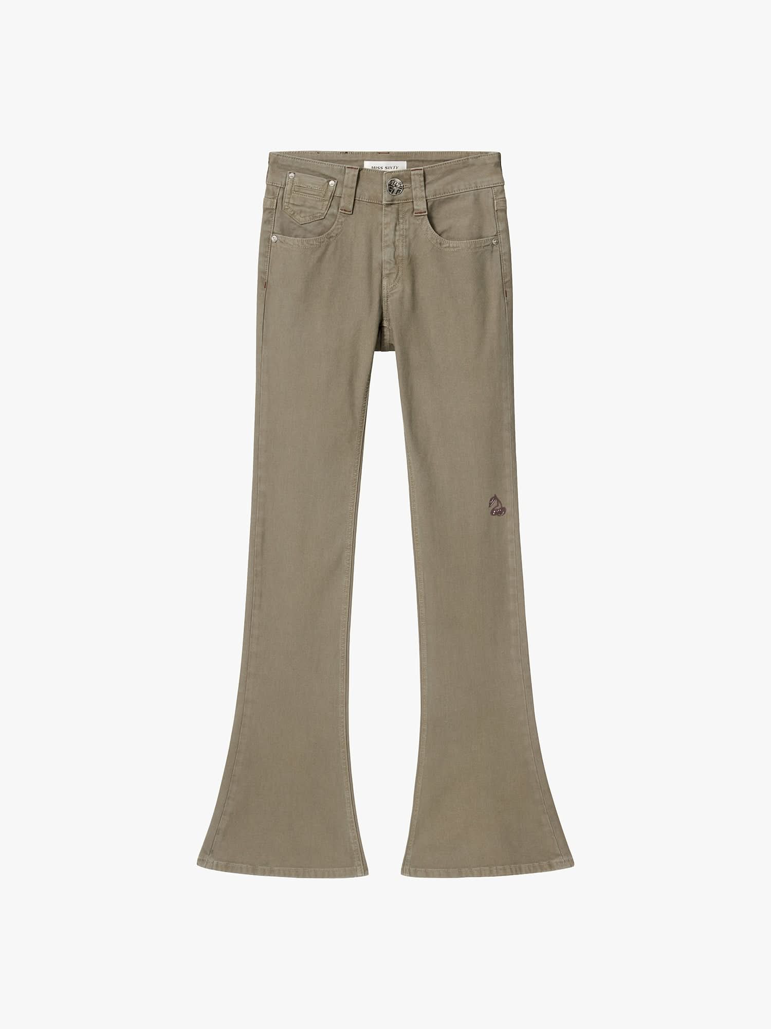 Logo-Detail Flared Jeans - Image 5