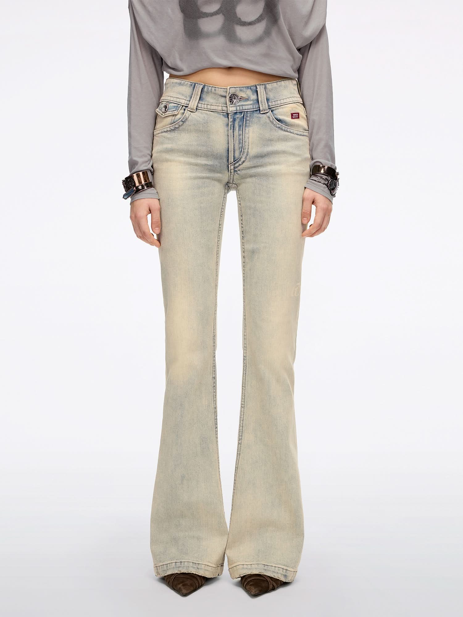 Flared Jeans - Image 16