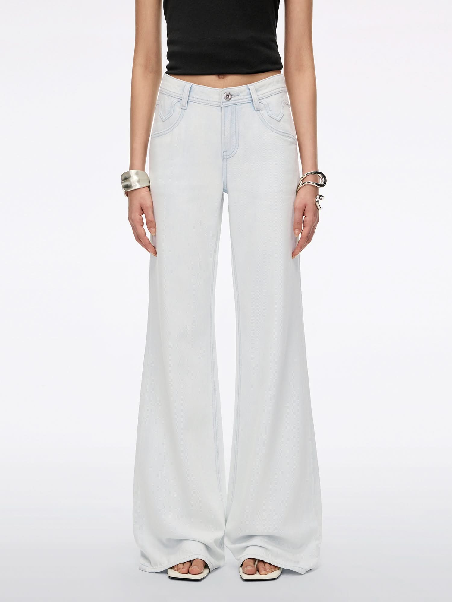 Flared Jeans-BELLA