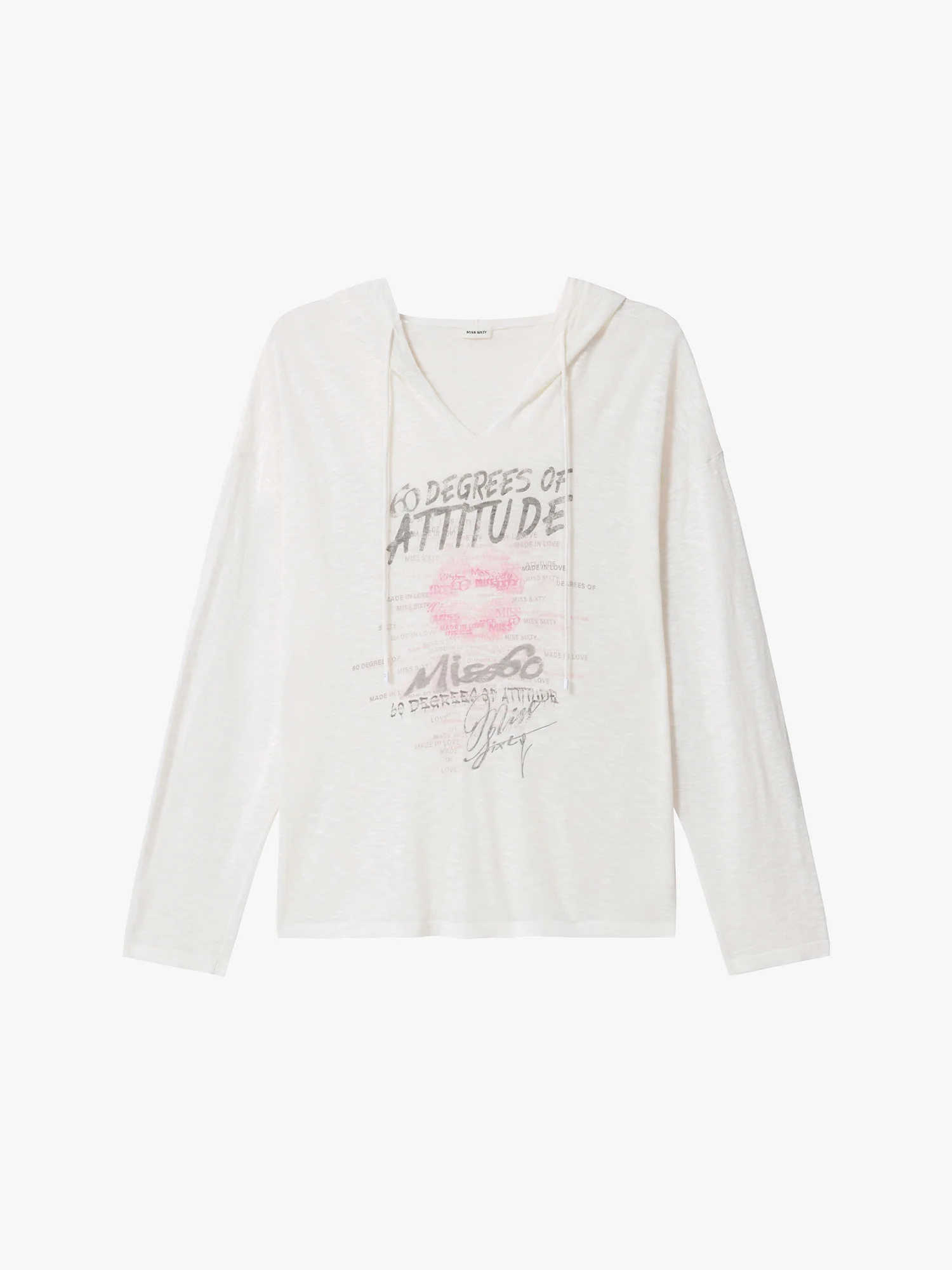 Hooded Printed Knit Sweater - Image 5