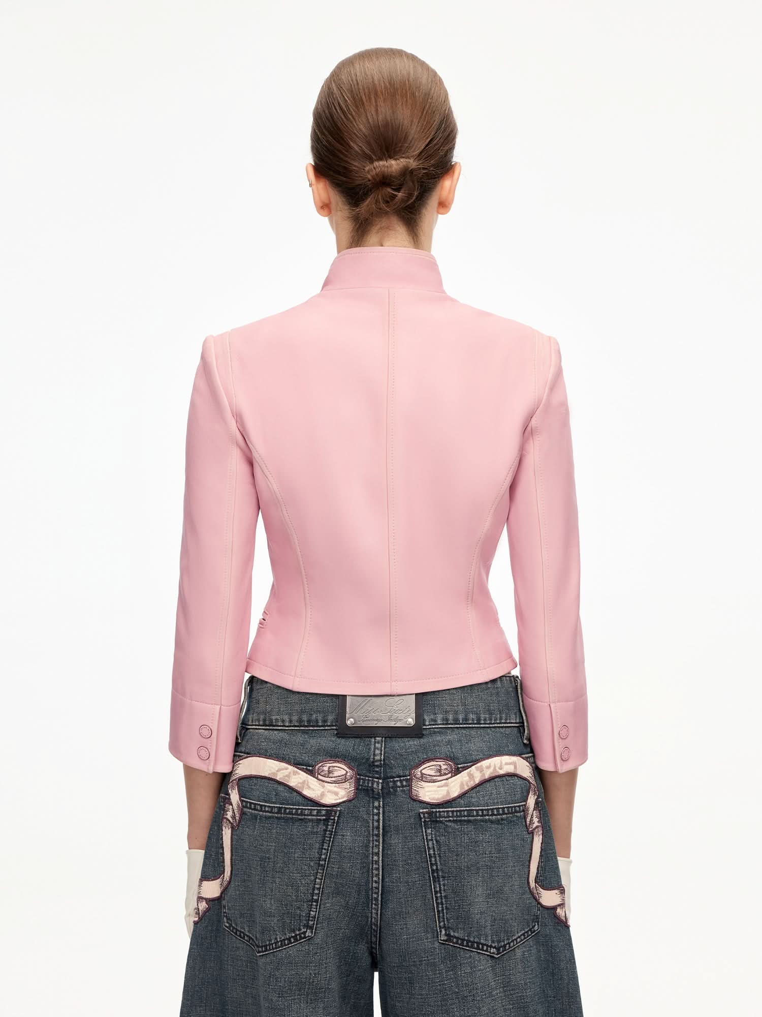 Lambskin Leather Jacket - Image 3