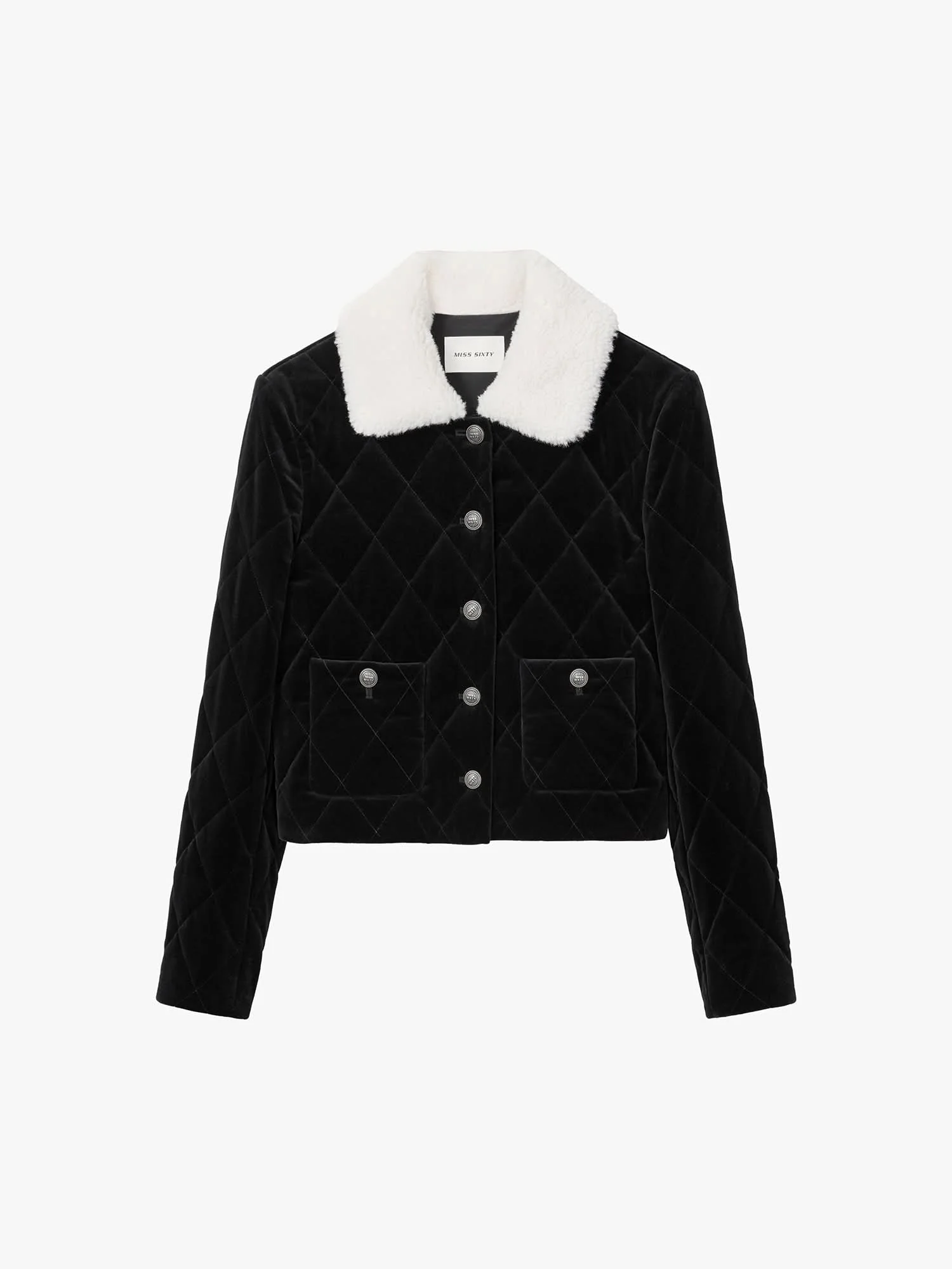Lapel Velvet Jacket - Image 5
