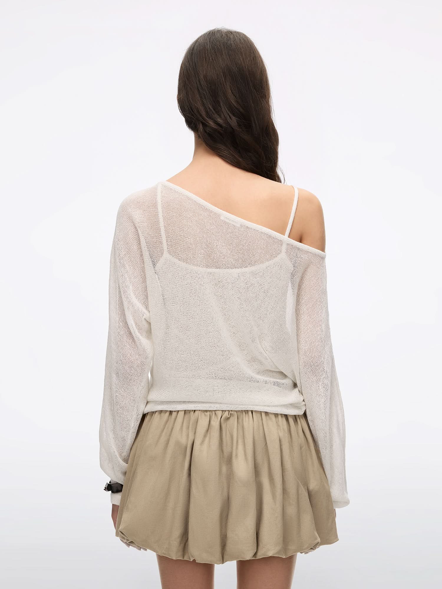 Layered Logo Knit Top - Image 2
