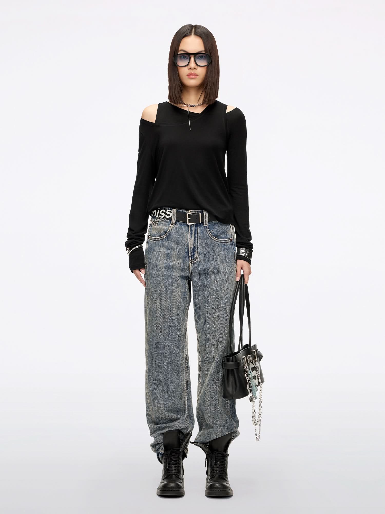 Layered T-shirt - Image 4