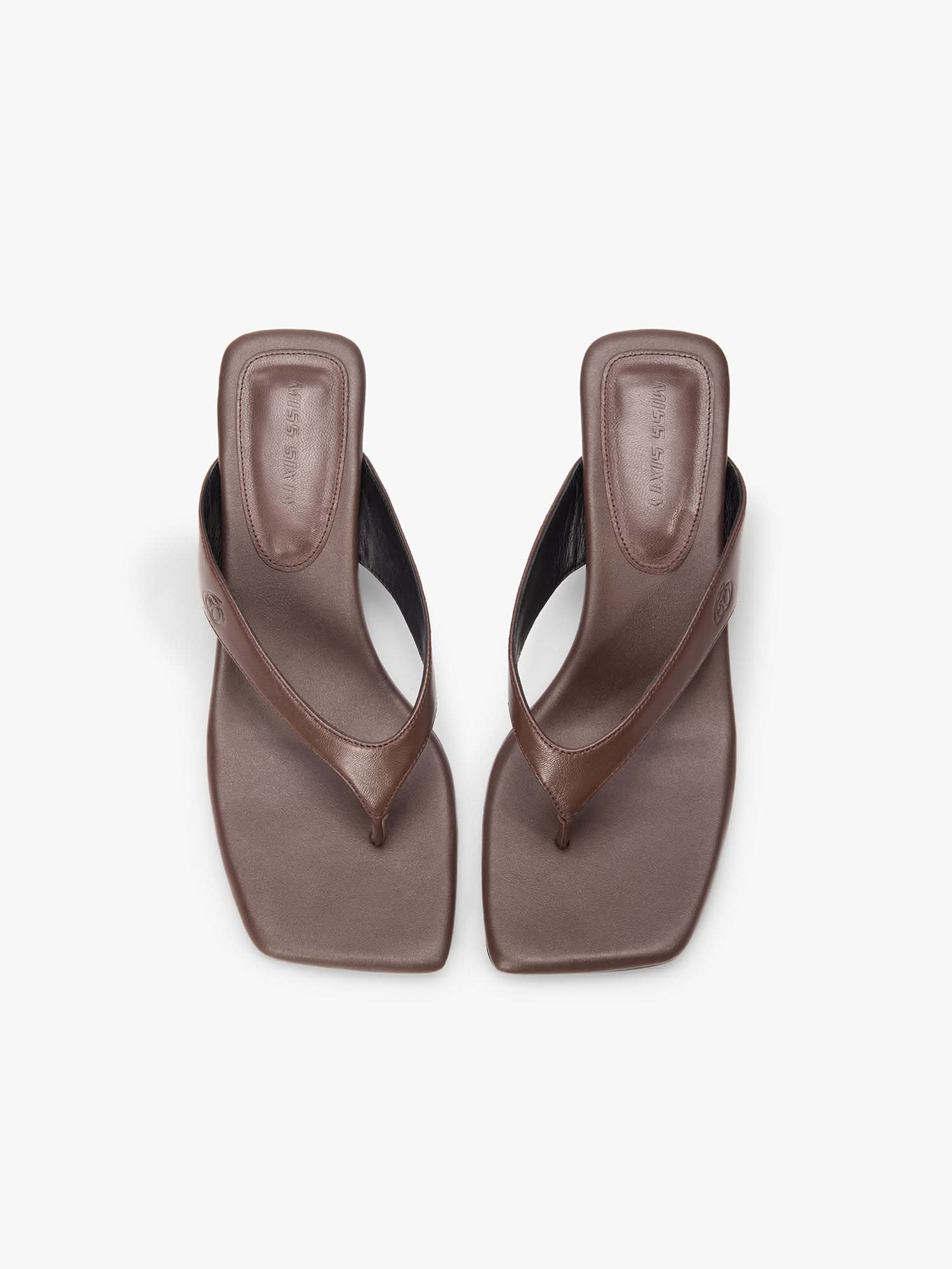 Leather Kitten Heel Shoes - Image 3