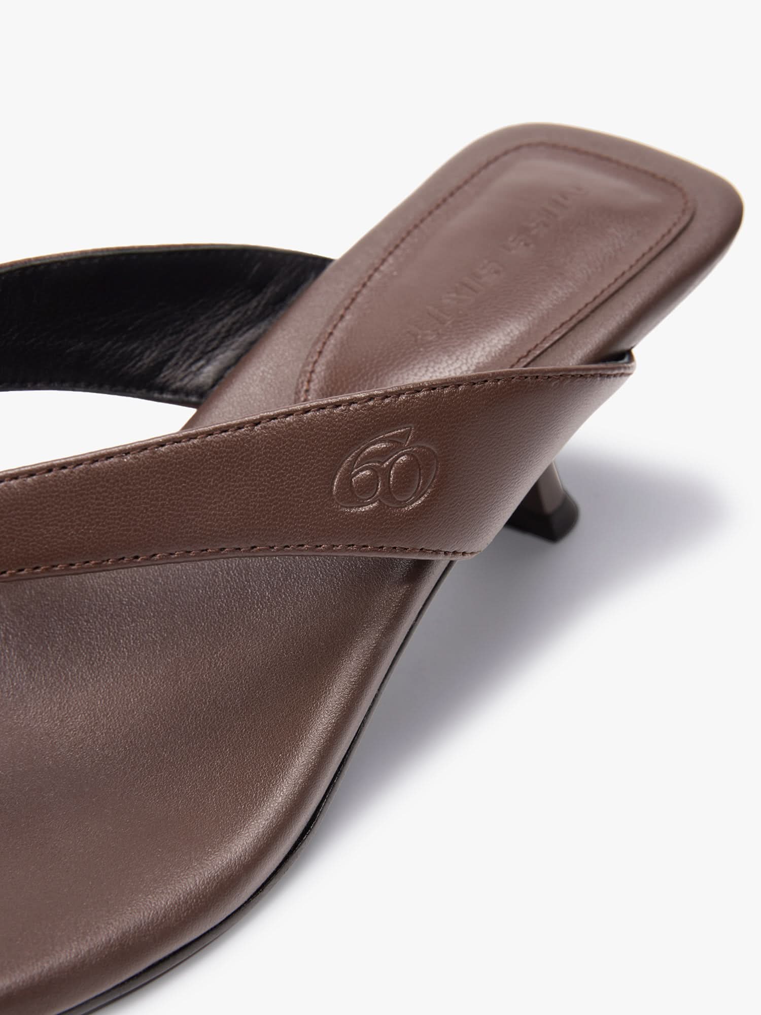 Leather Kitten Heel Shoes - Image 5