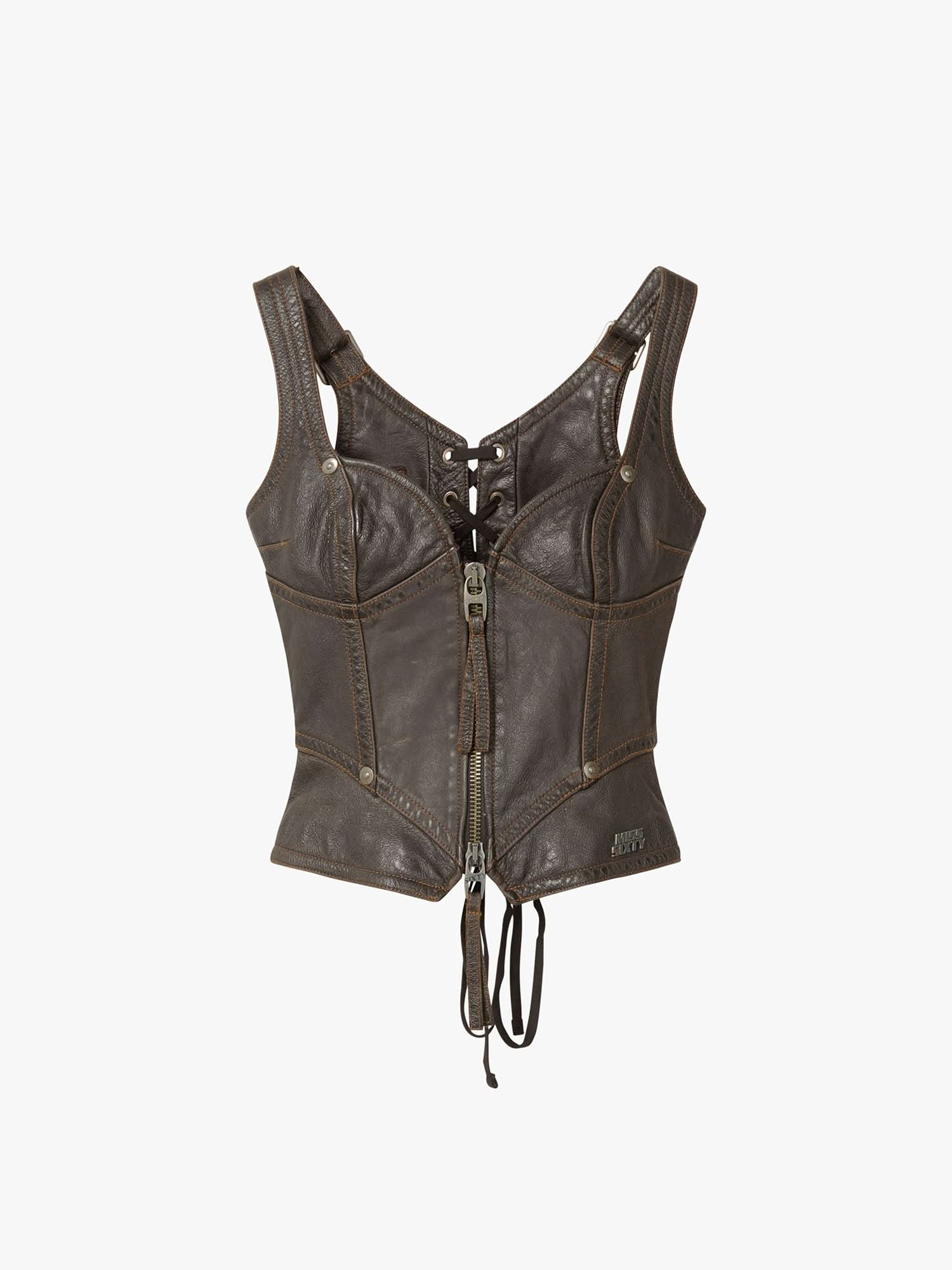 Leather Vest - Image 5
