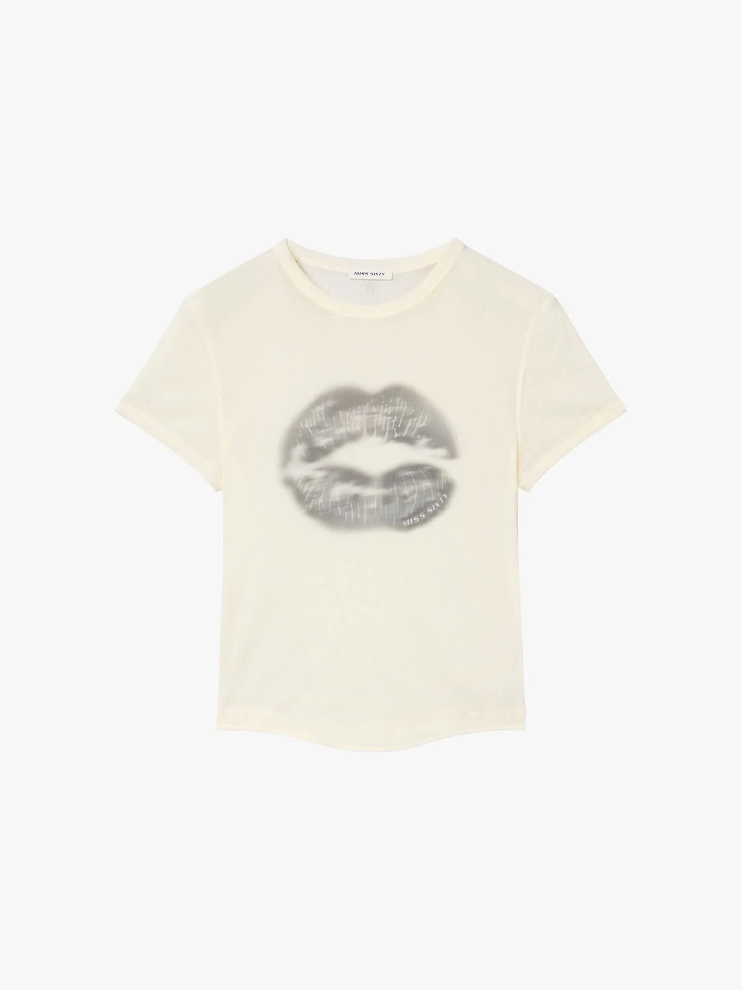 Lip Print T-Shirt - Image 10