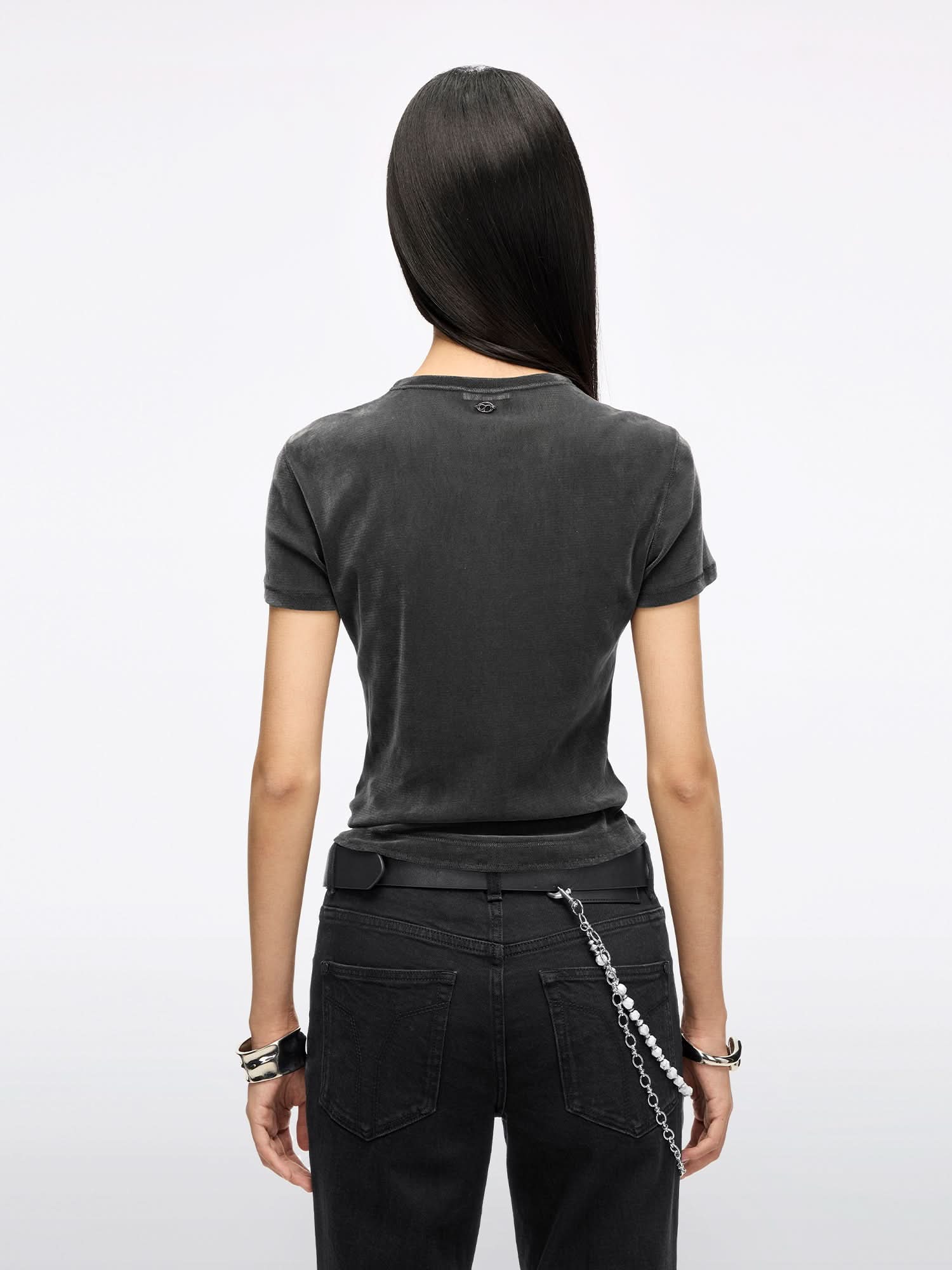 Lip Print T-Shirt - Image 2