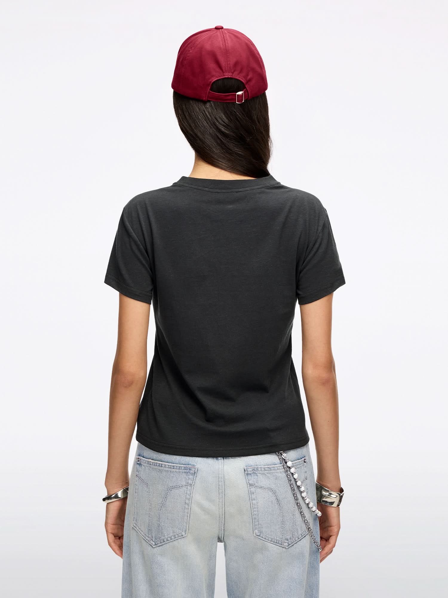 Lip-Print T-Shirt - Image 7