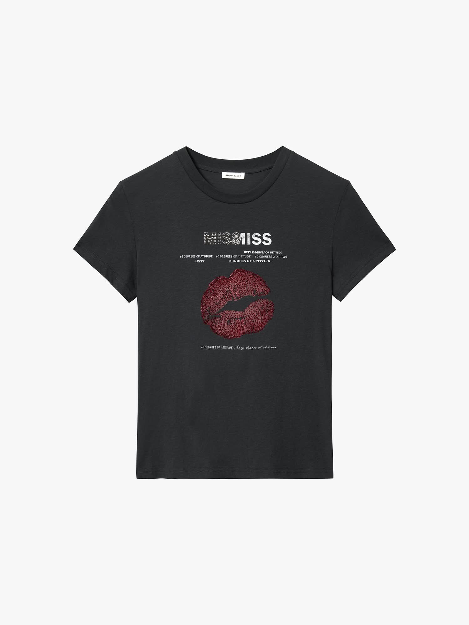 Lip-Print T-Shirt - Image 10
