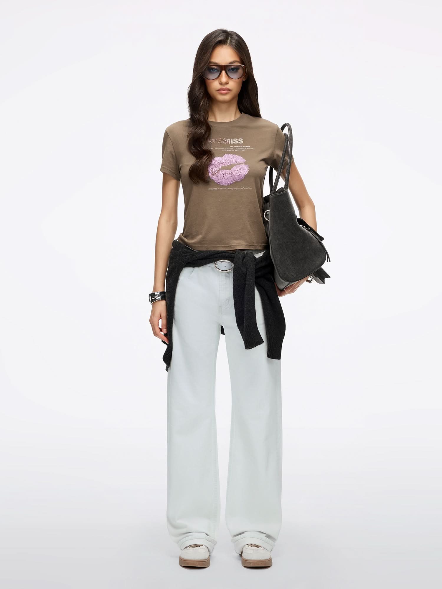 Lip-Print T-Shirt - Image 14