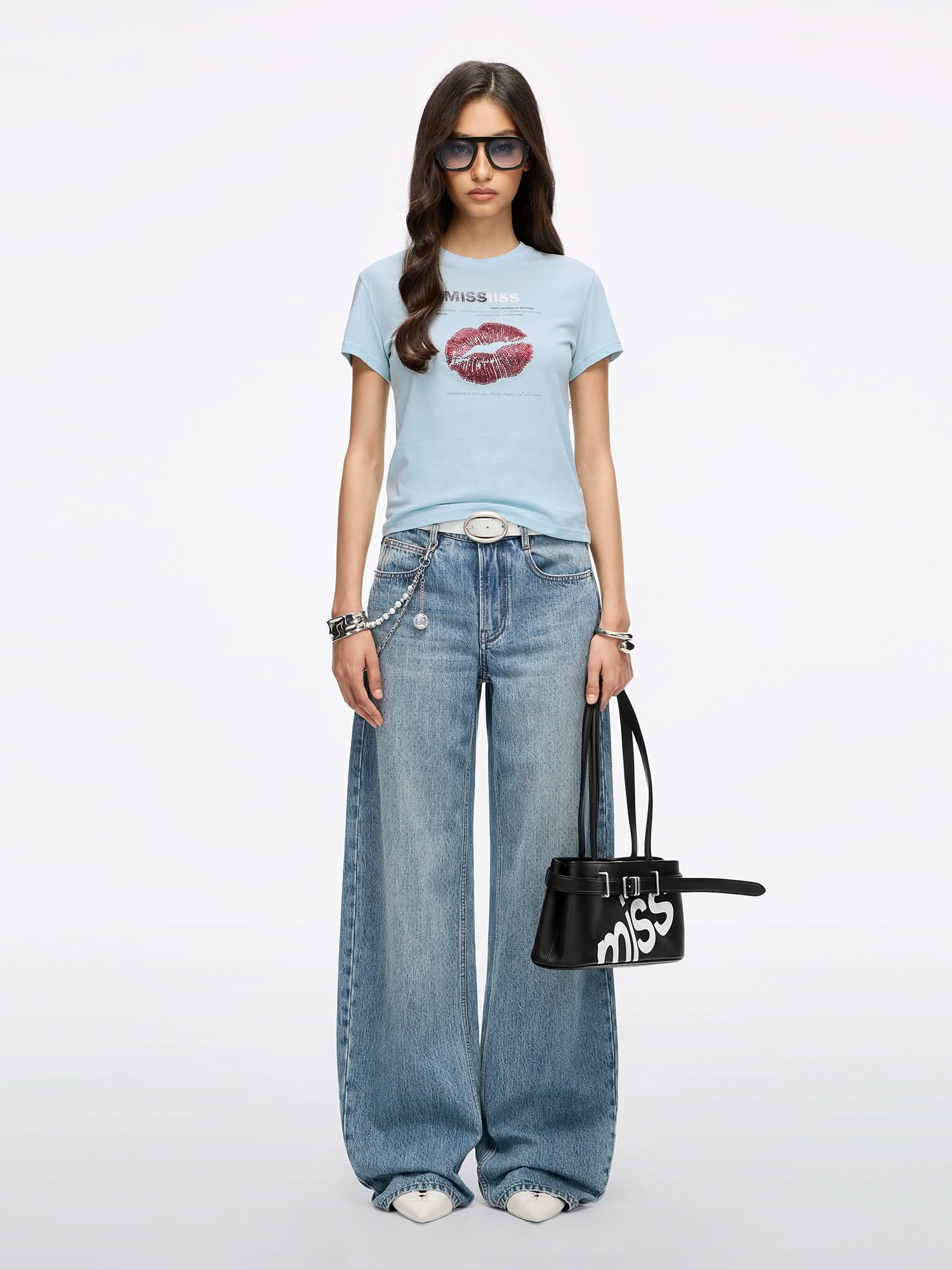 Lip-Print T-Shirt - Image 4