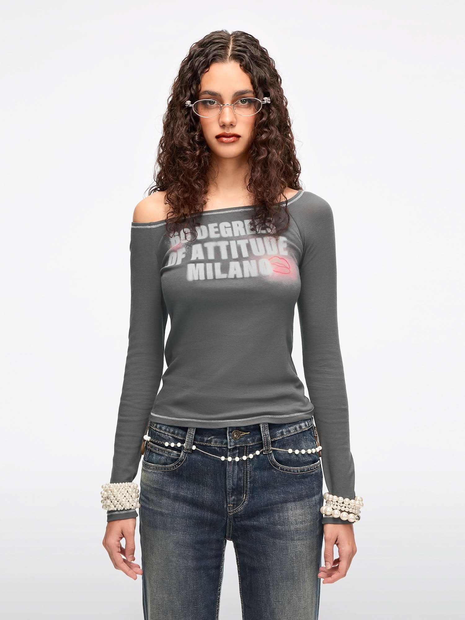 Lip Print T-Shirt