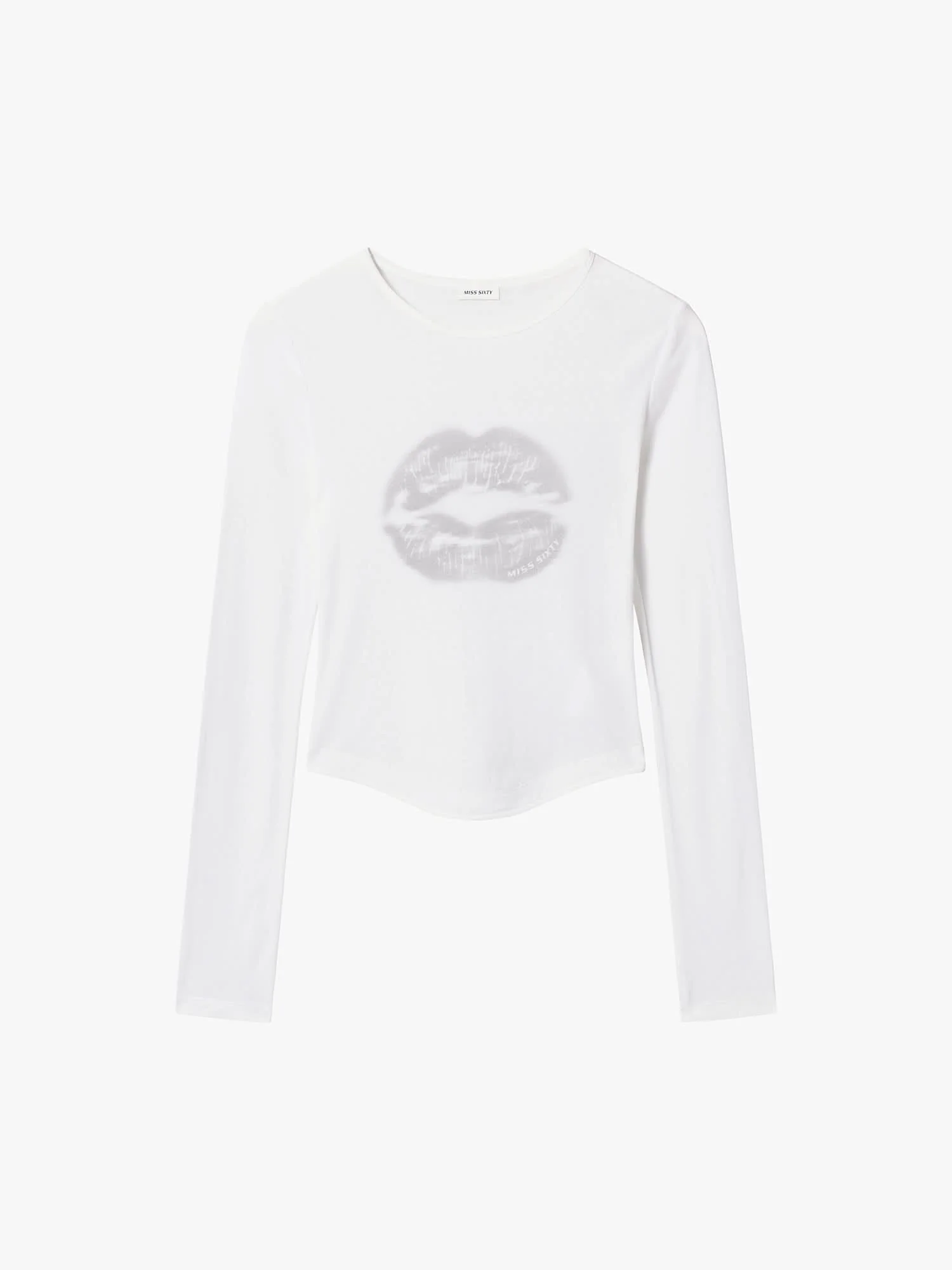Lip Print T-Shirt - Image 5