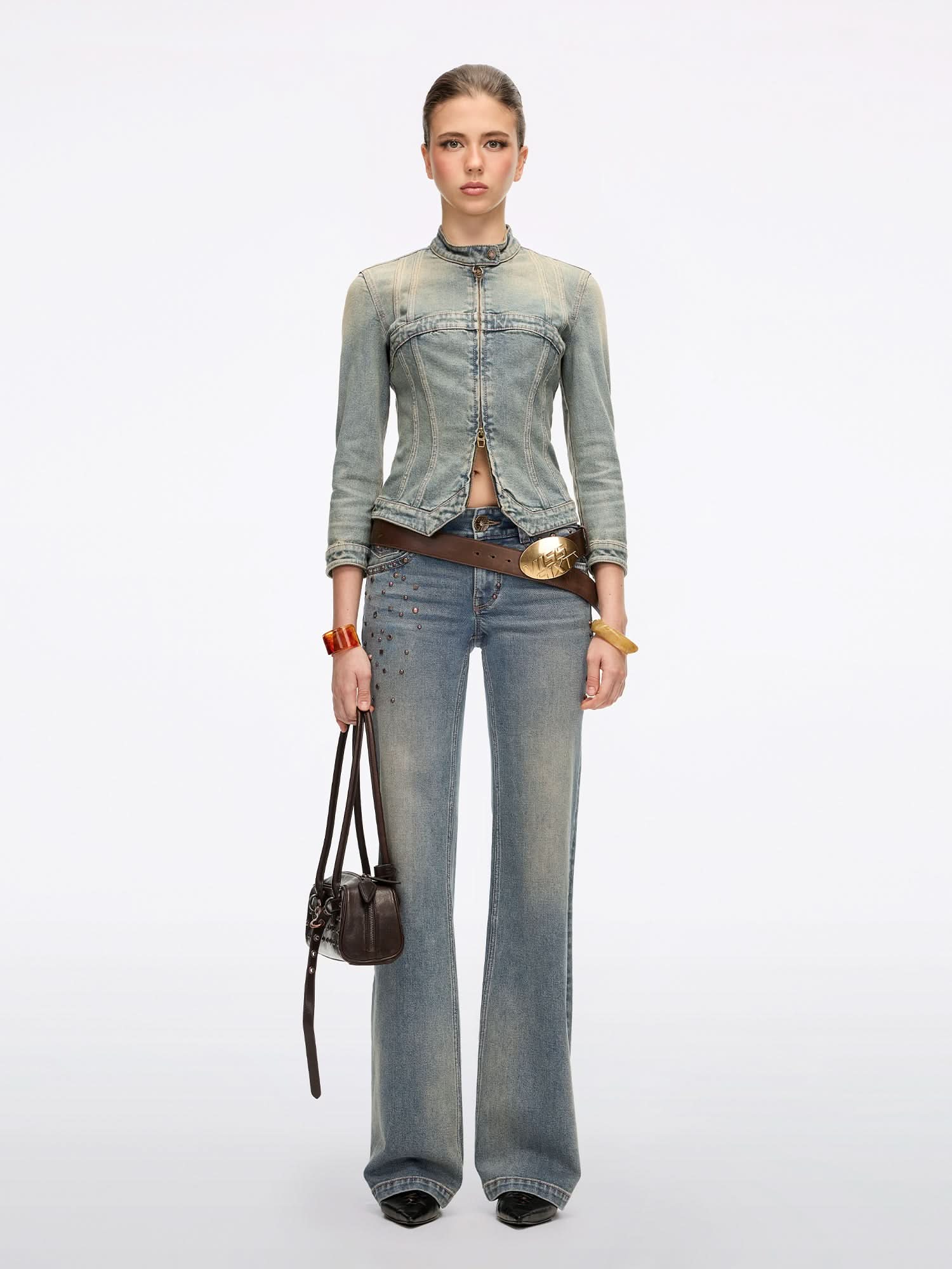 Logo Denim Jacket - Image 4