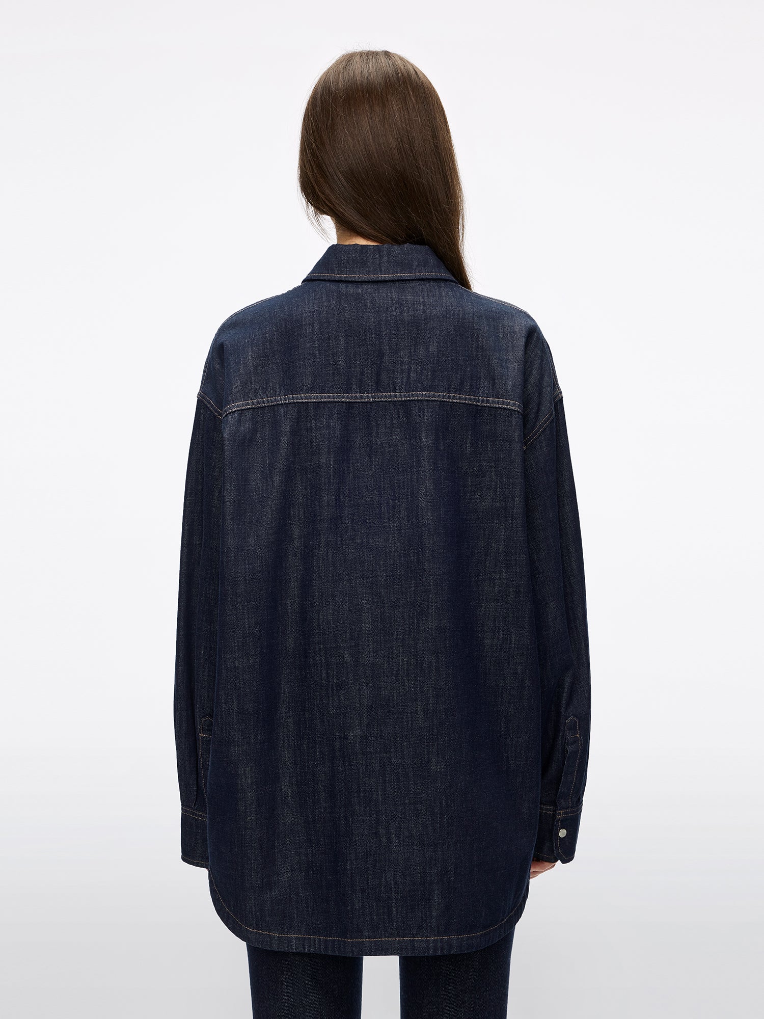 Logo Denim Shirt - Image 2