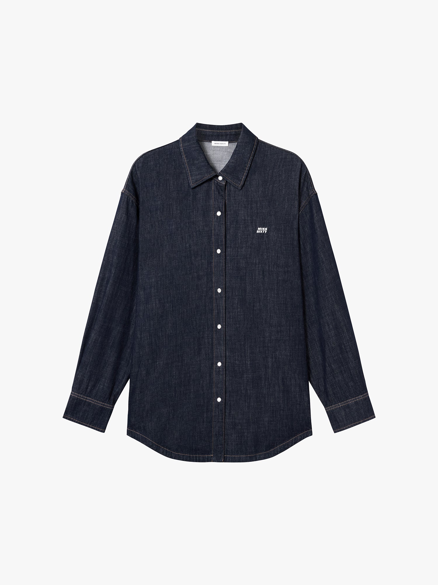 Logo Denim Shirt - Image 5