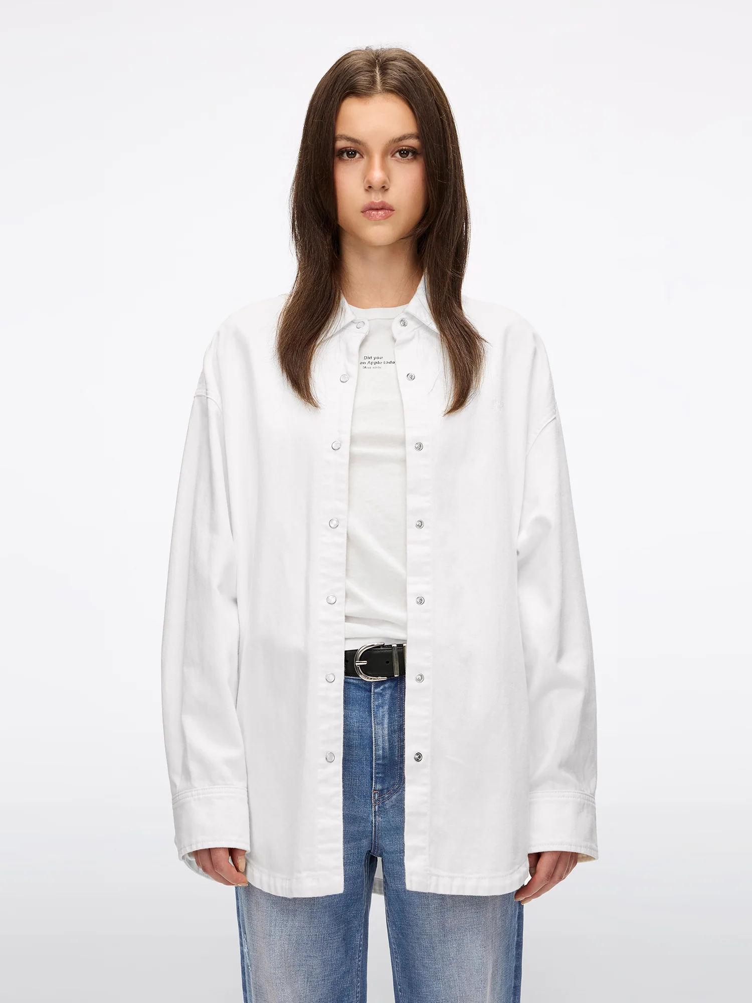 Logo Denim Shirt